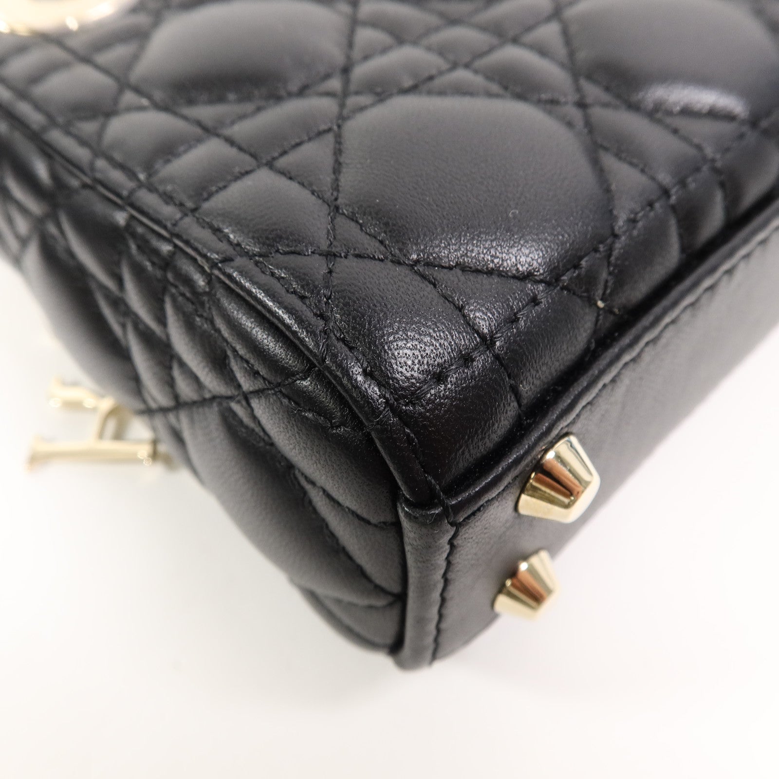 LOUIS VUITTON 2-Way Bag Lambskin 13