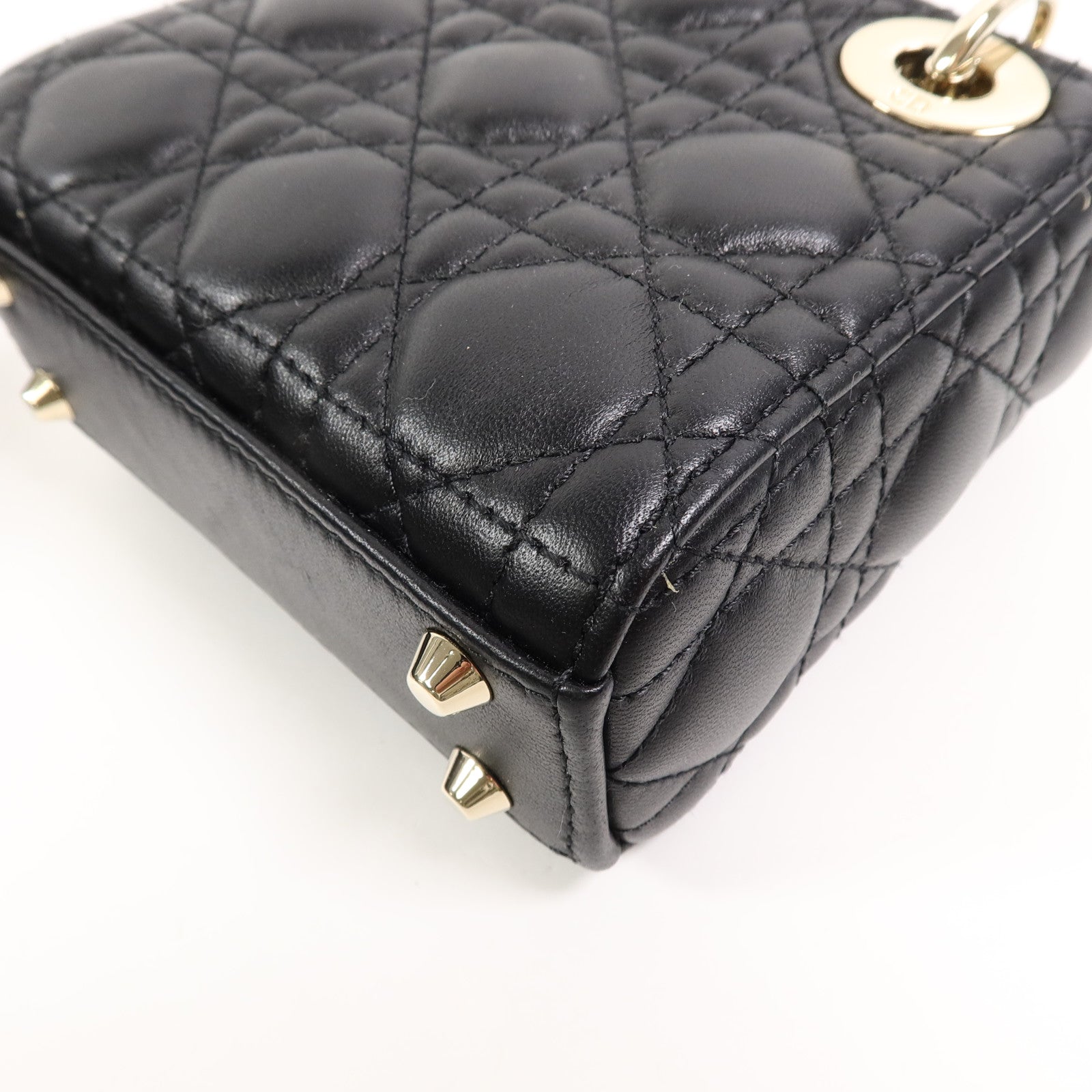 LOUIS VUITTON 2-Way Bag Lambskin 14