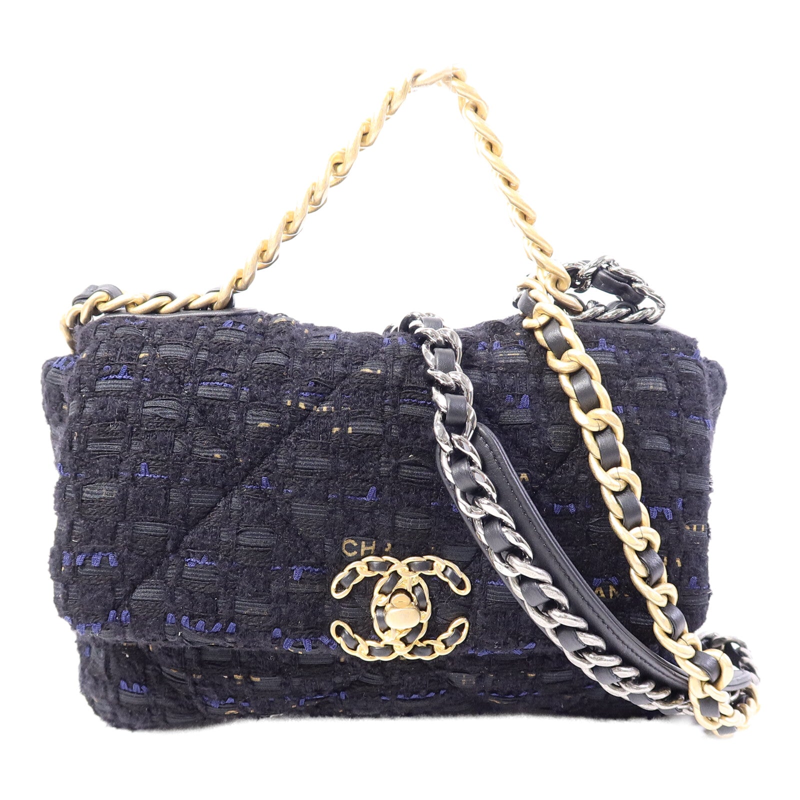 LOUIS VUITTON AS1160B 兩用包 x Tweed