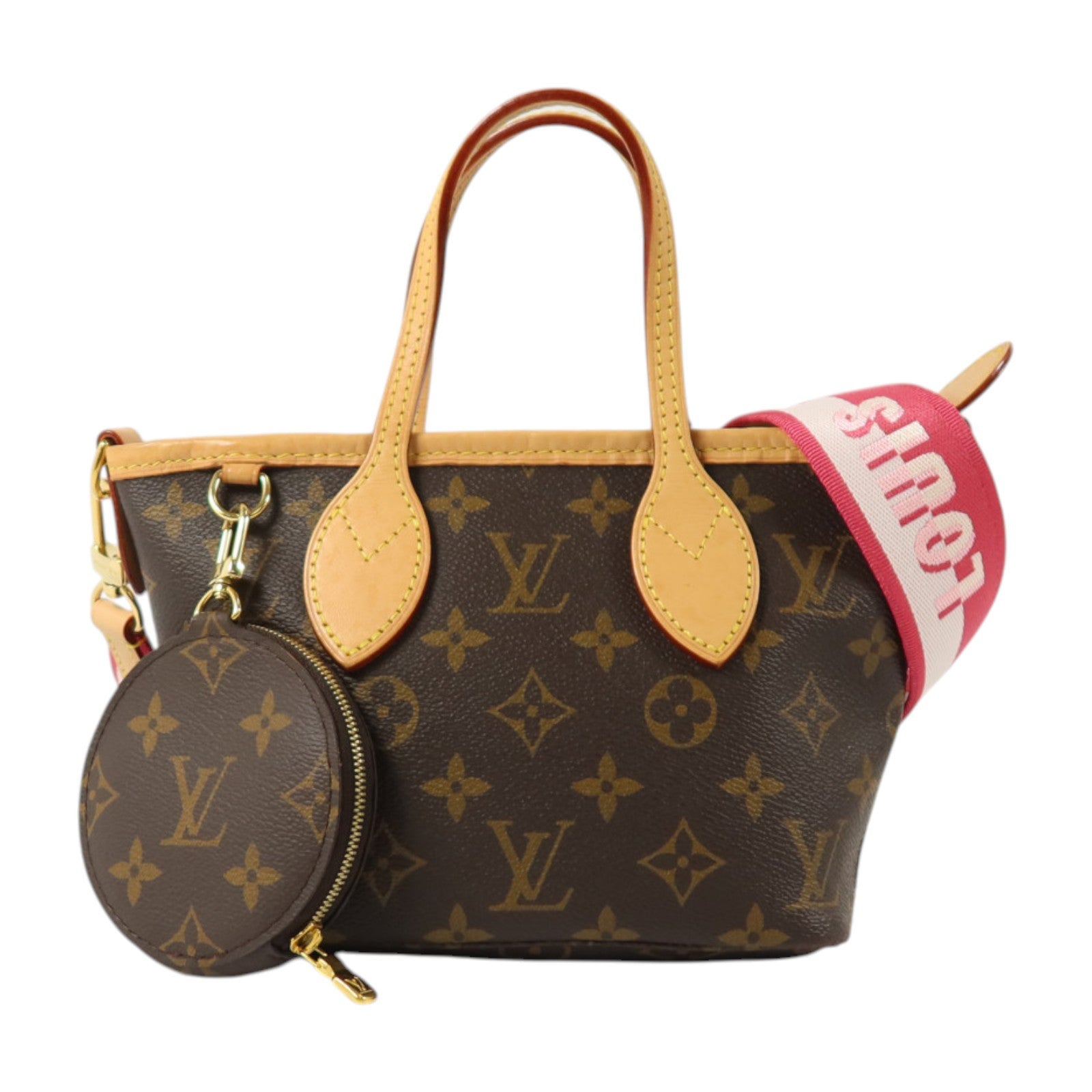 LOUIS VUITTON Neverfull M46786 2-Way Bag Coated Canvas