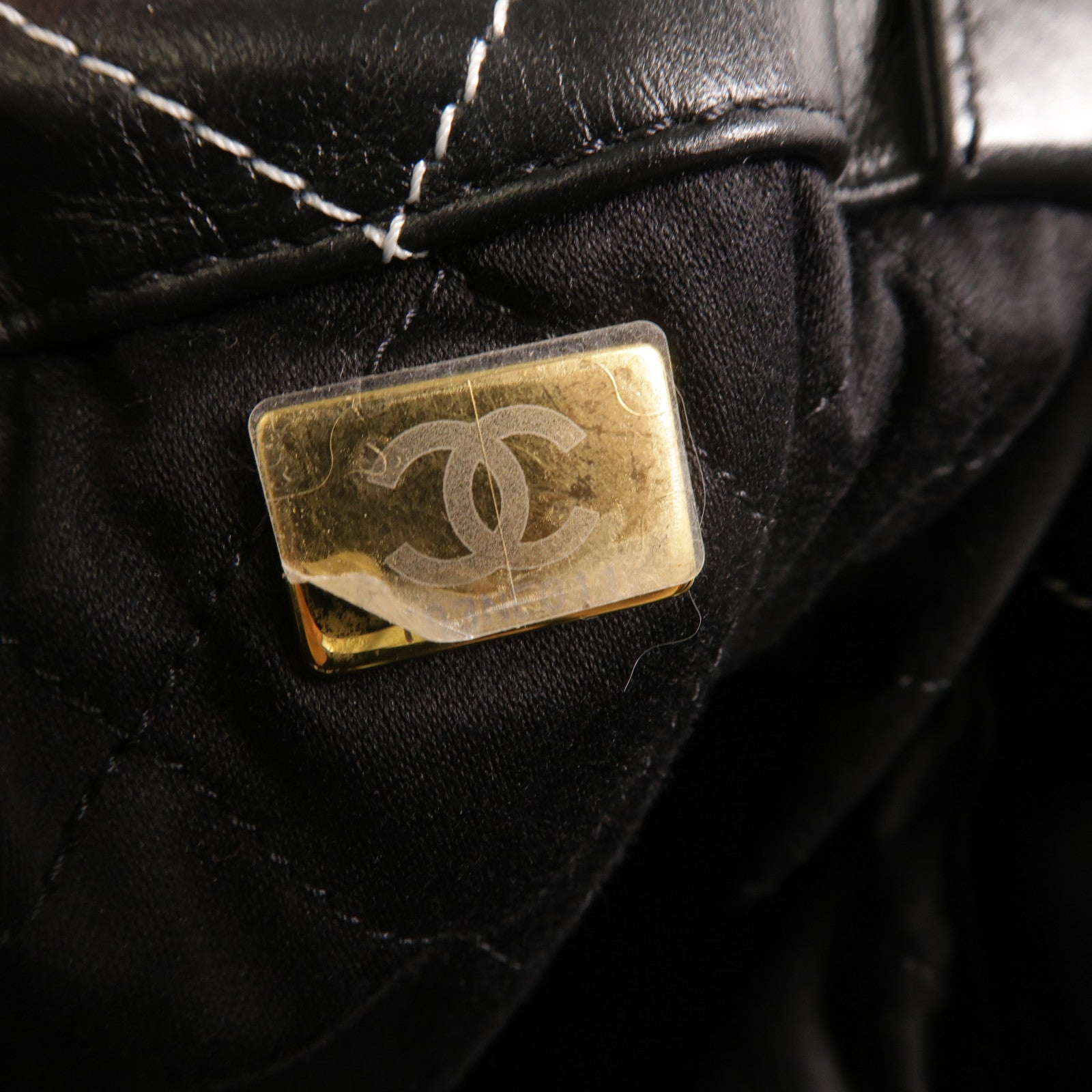 LOUIS VUITTON Backpack Calfskin 6