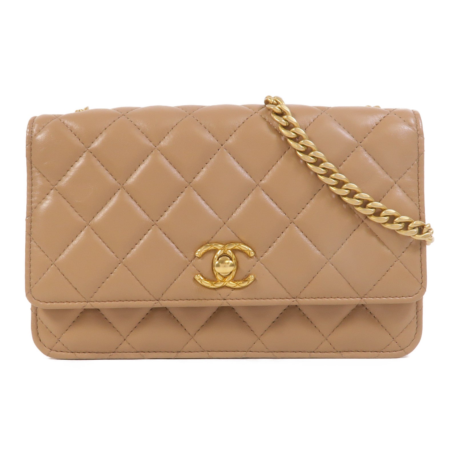 LOUIS VUITTON WOC Shoulder Bag Lambskin