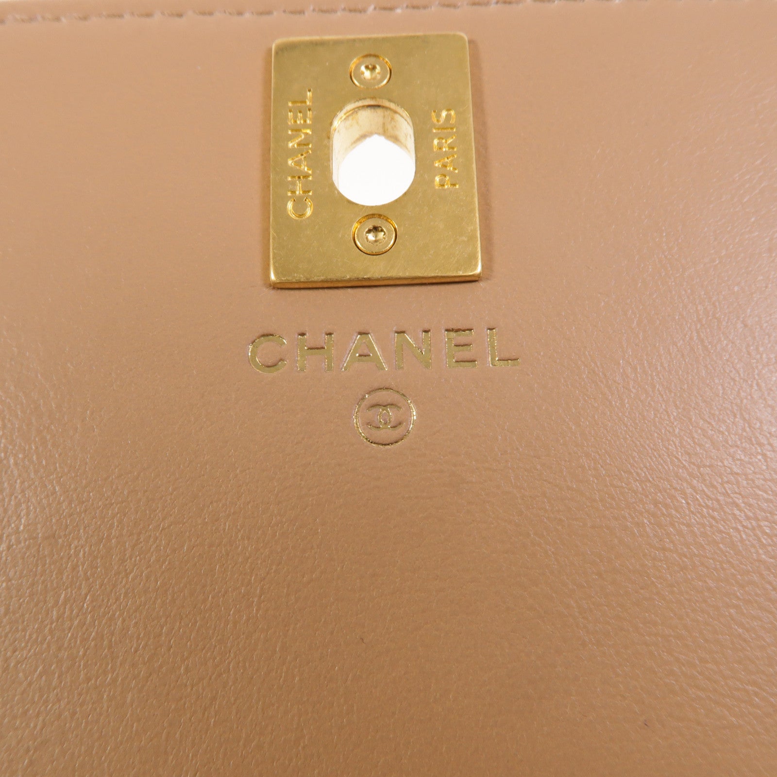 LOUIS VUITTON WOC Shoulder Bag Lambskin 6