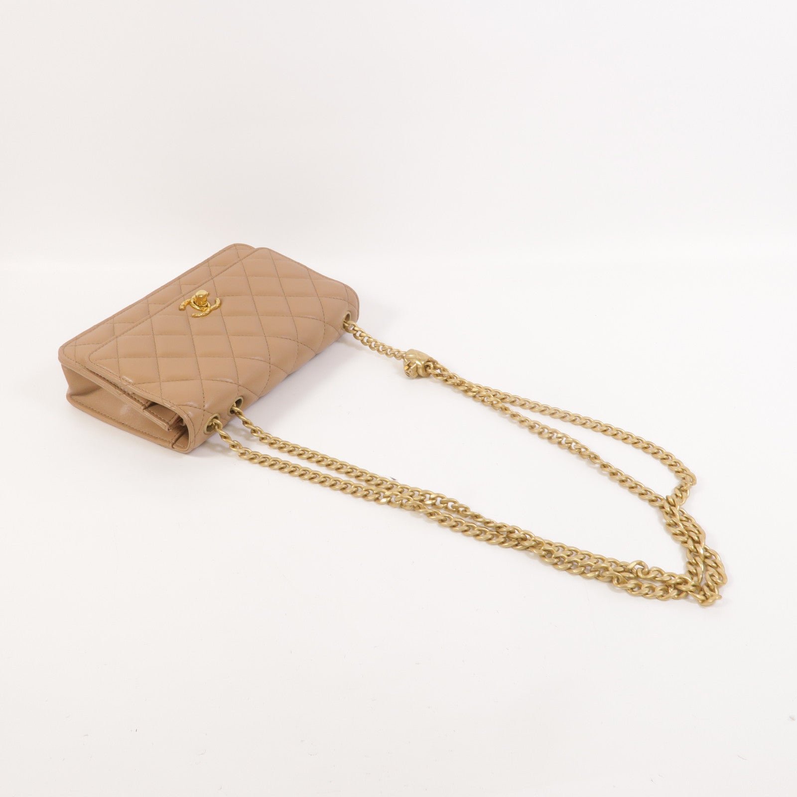 LOUIS VUITTON WOC Shoulder Bag Lambskin 8