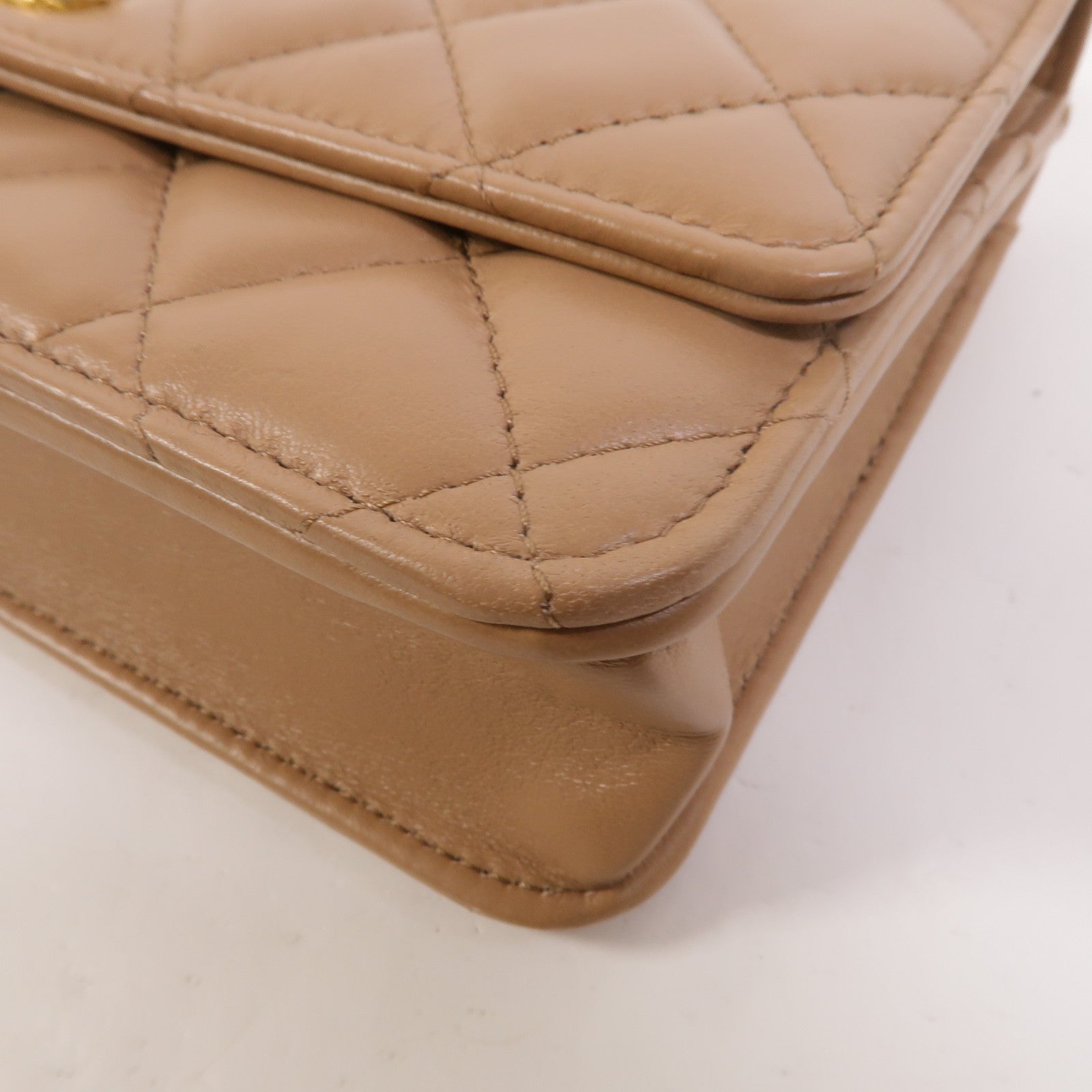 LOUIS VUITTON WOC Shoulder Bag Lambskin 11