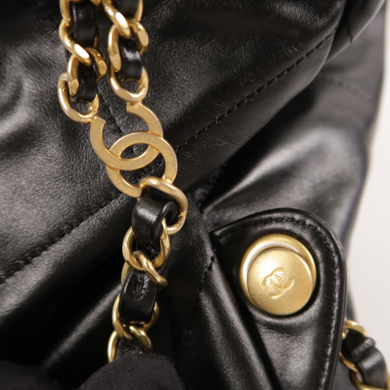 LOUIS VUITTON Backpack Calfskin 7