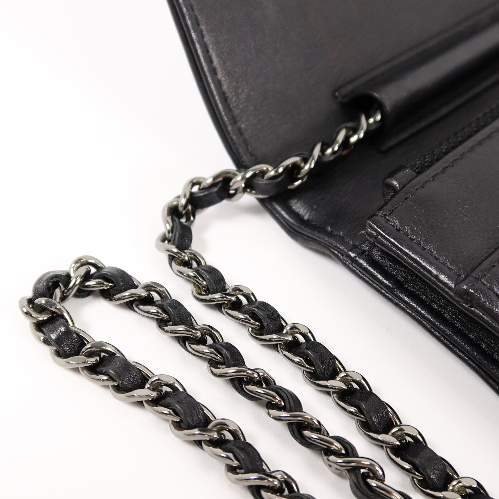 LOUIS VUITTON A80287 Shoulder Bag Lambskin 6