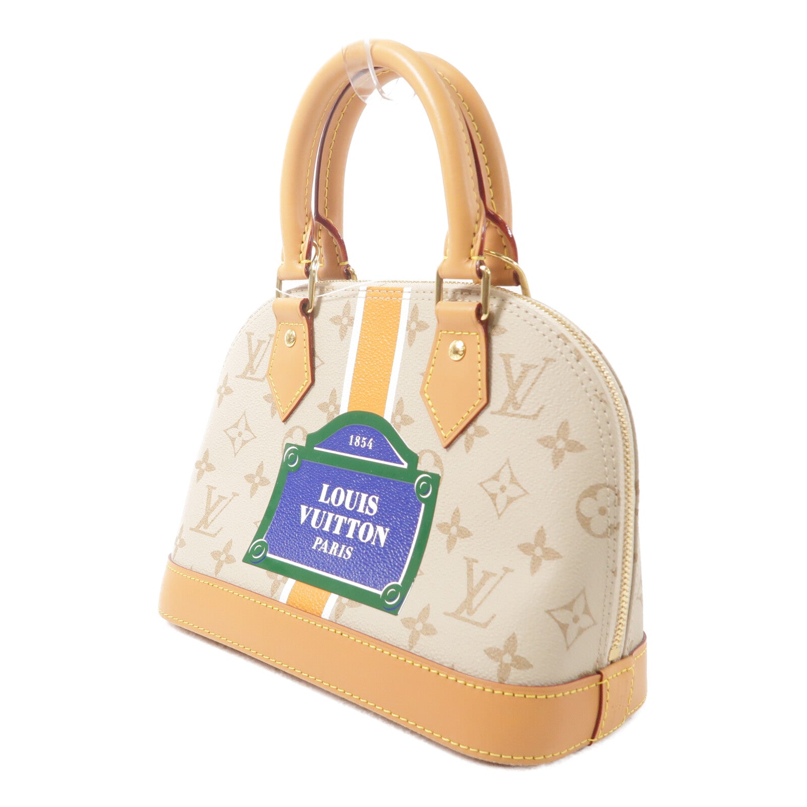 LOUIS VUITTON Alma M23502 2-Way Bag Coated Canvas 3