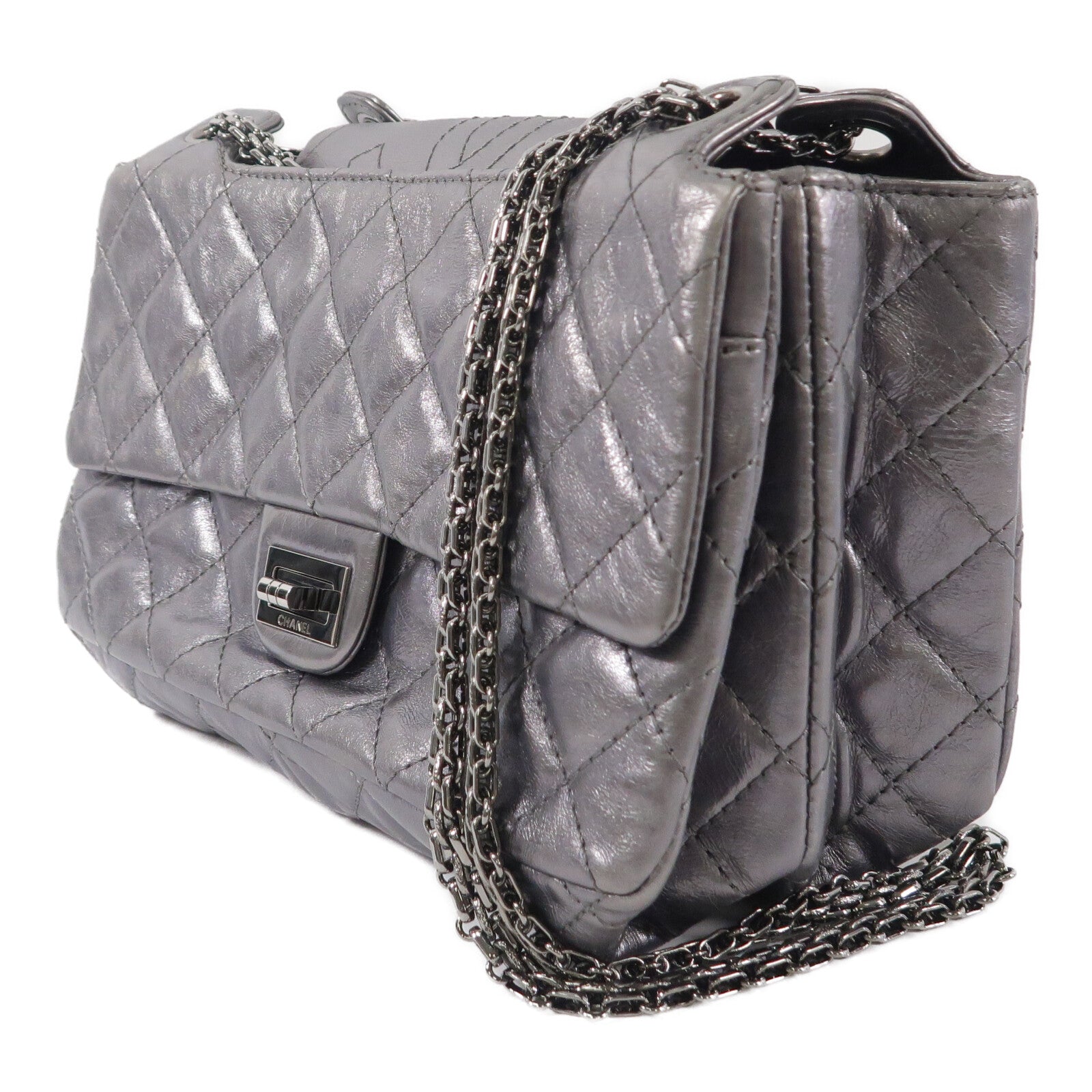 LOUIS VUITTON 2.55 肩背包 牛皮 3