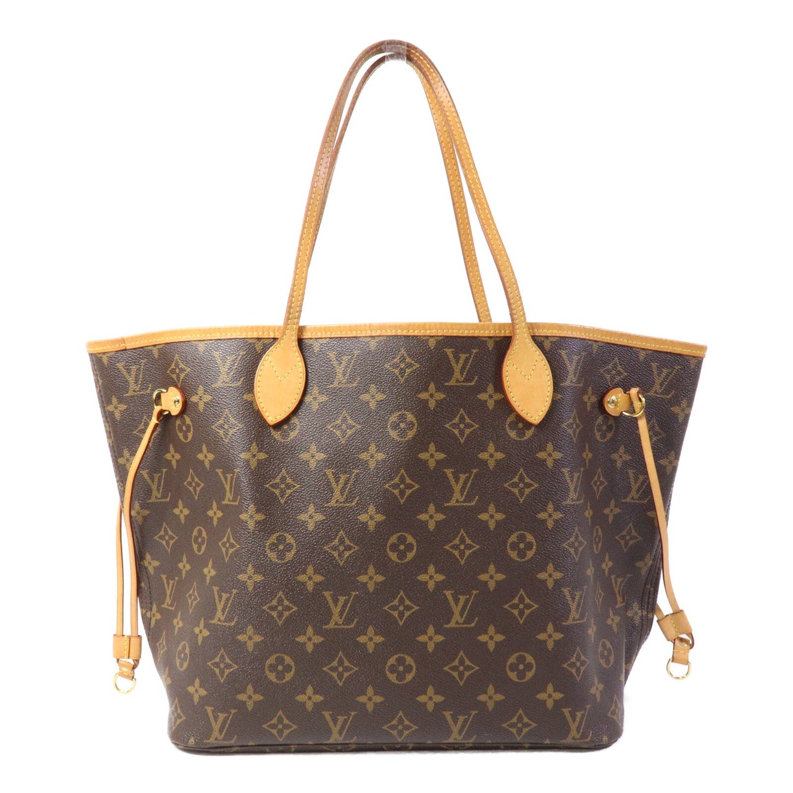 LOUIS VUITTON Neverfull M41177 托特包 塗層帆布
