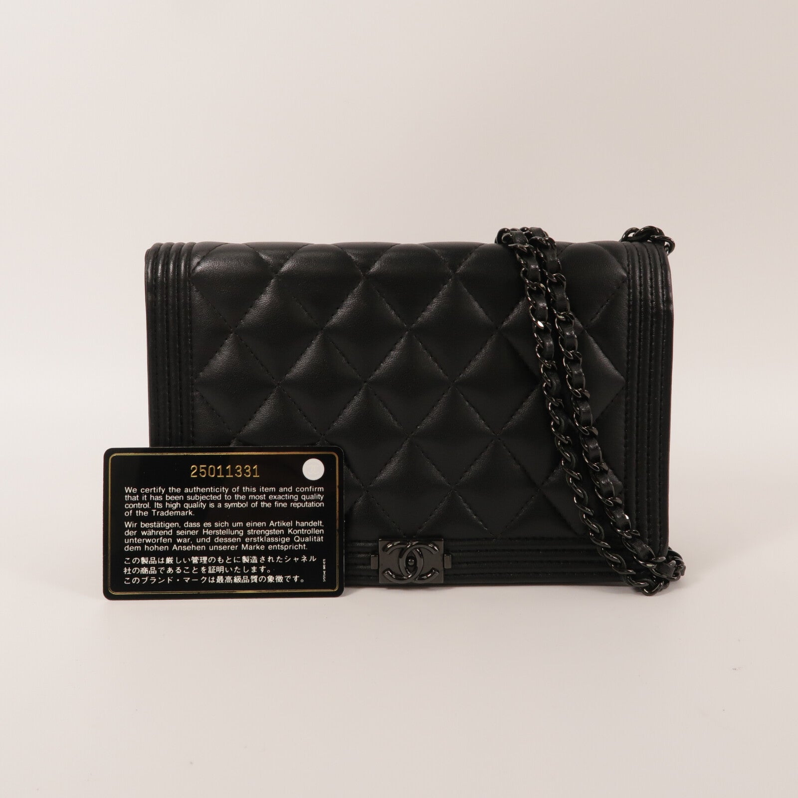 LOUIS VUITTON A80287 Shoulder Bag Lambskin 11