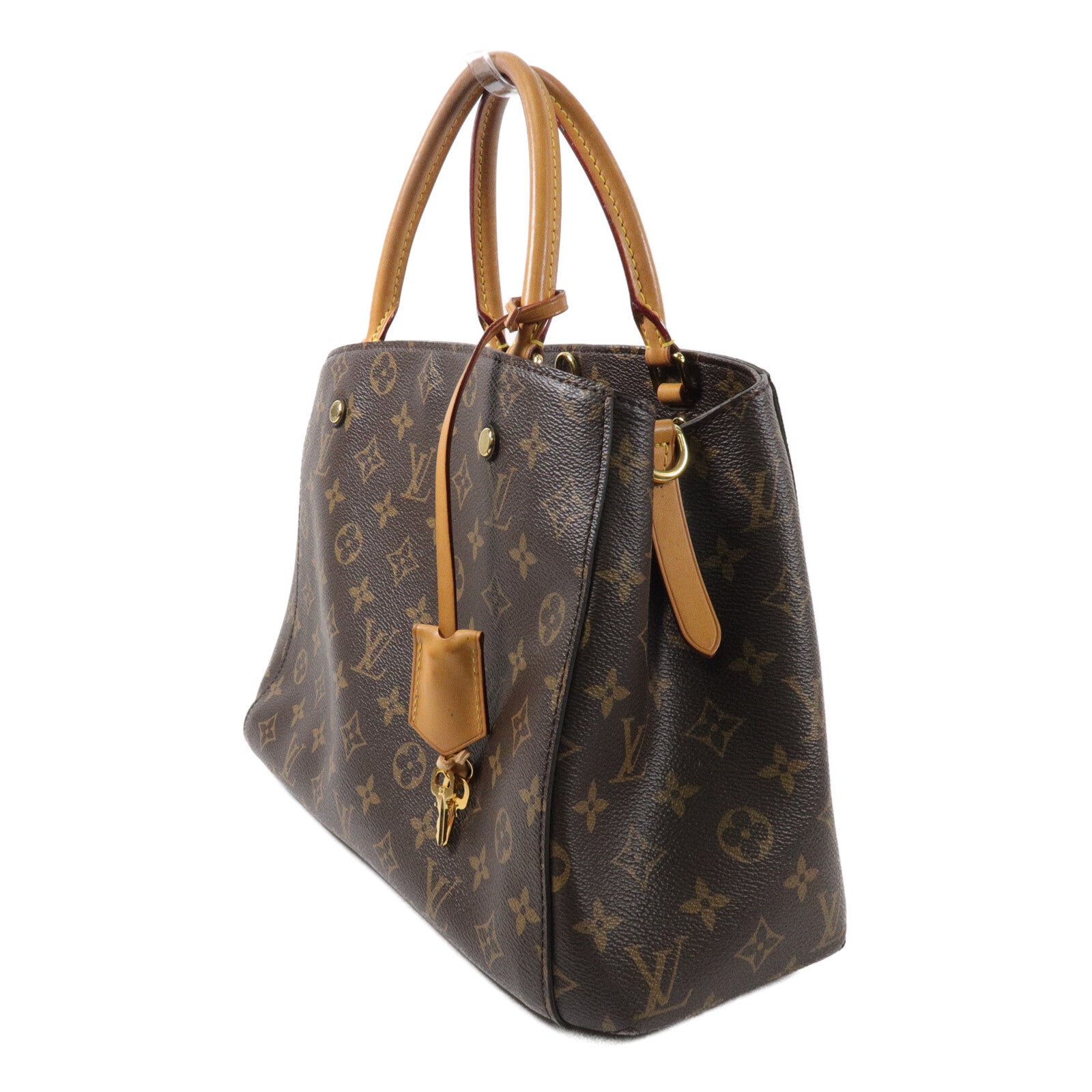 LOUIS VUITTON Montaigne M41055 2-Way Bag Coated Canvas 3