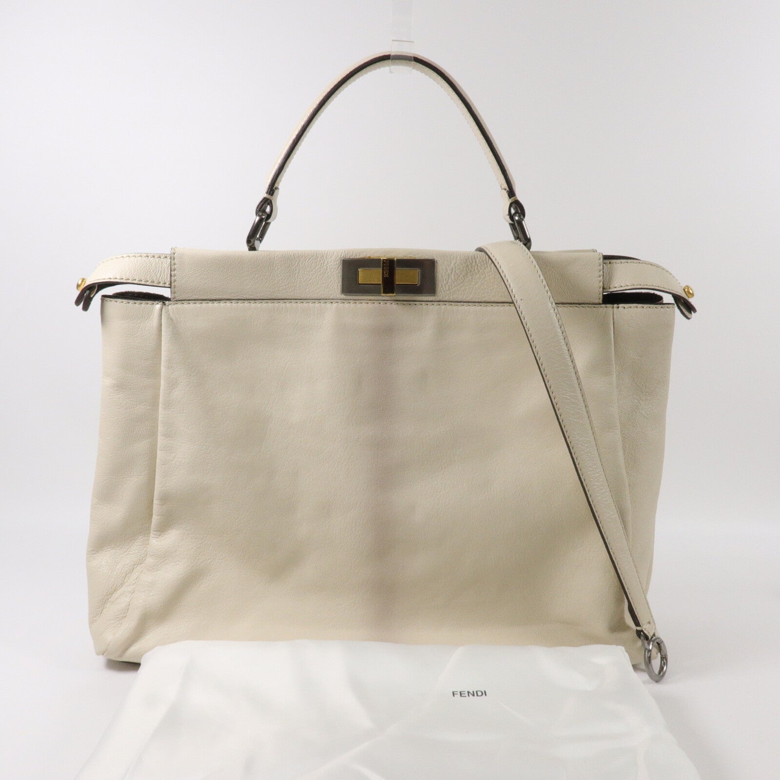 LOUIS VUITTON 8BN210 2-Way Bag Leather 12
