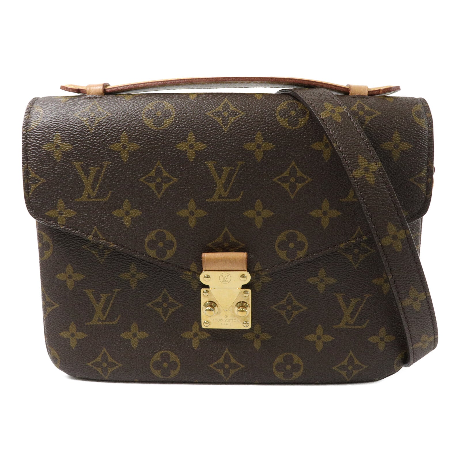 LOUIS VUITTON Pochette Metis M44875 2-Way Bag Coated Canvas