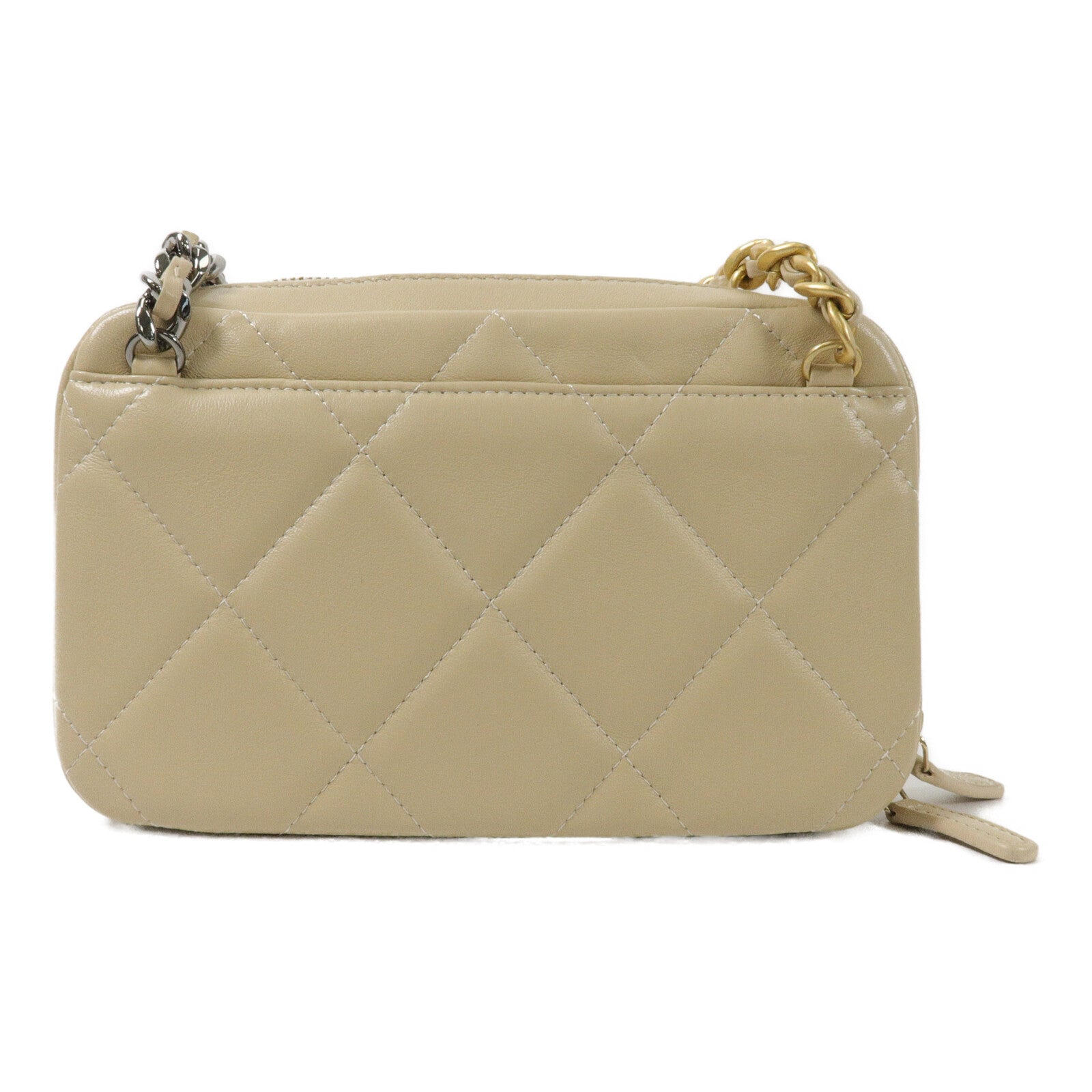 LOUIS VUITTON Shoulder Bag Lambskin 2