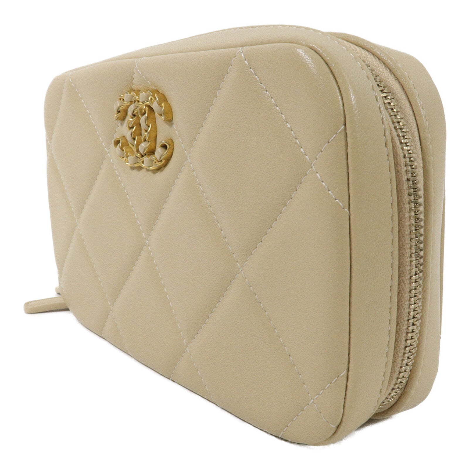 LOUIS VUITTON Shoulder Bag Lambskin 3