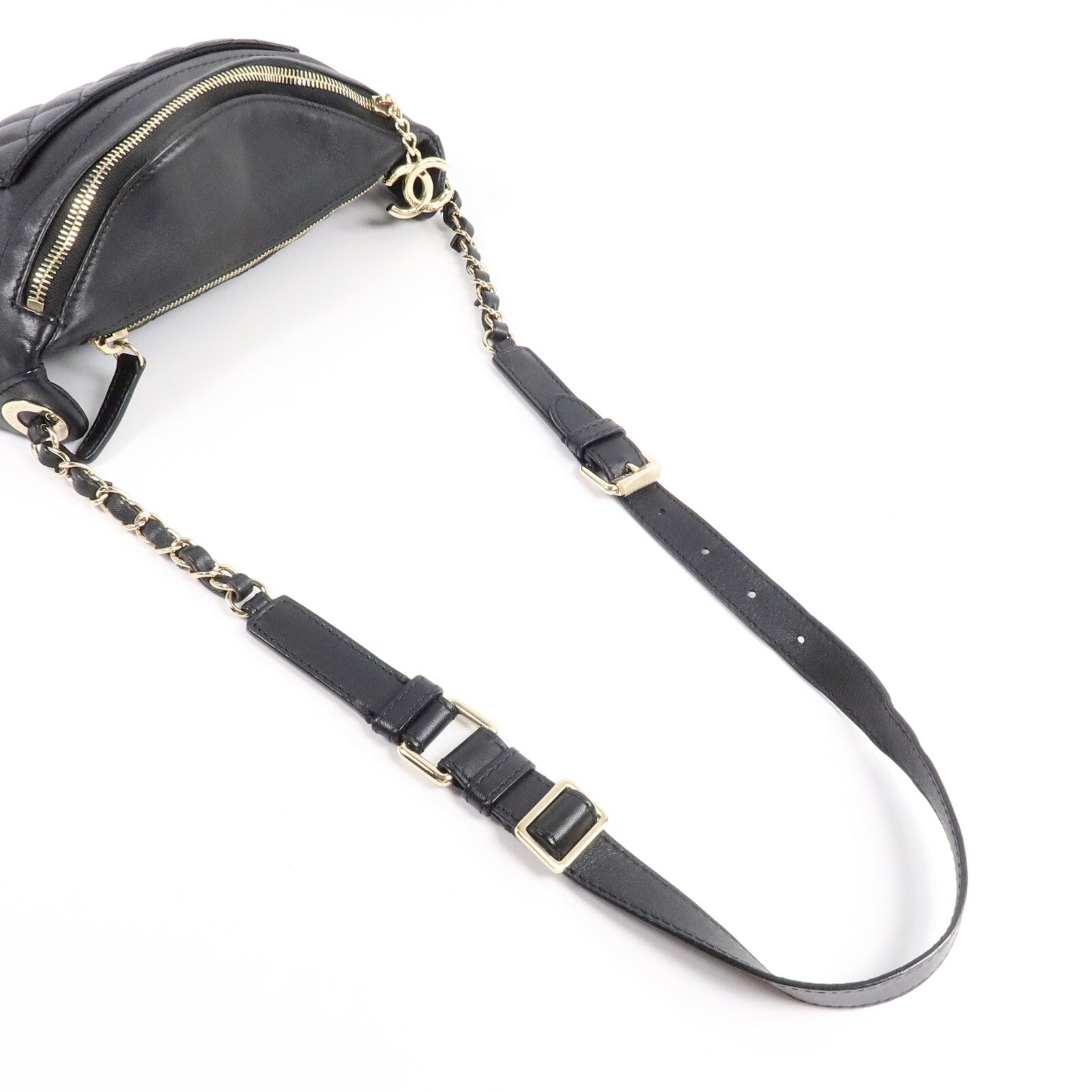 LOUIS VUITTON A57832 Belt Bag Lambskin 9