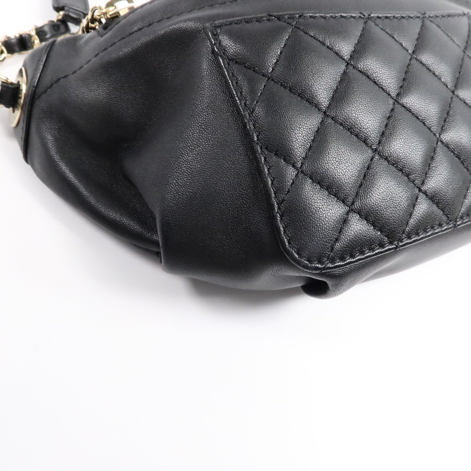 LOUIS VUITTON A57832 Belt Bag Lambskin 12