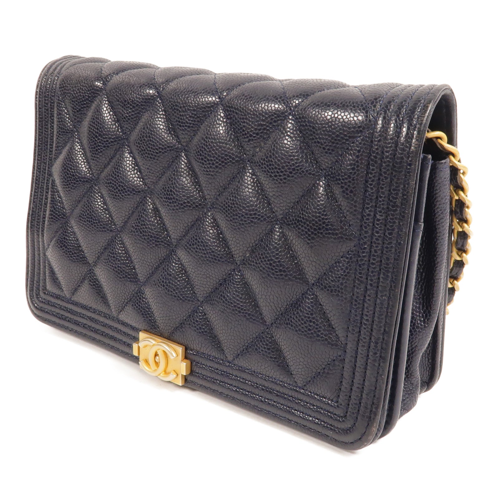 LOUIS VUITTON WOC Shoulder Bag Calfskin 3