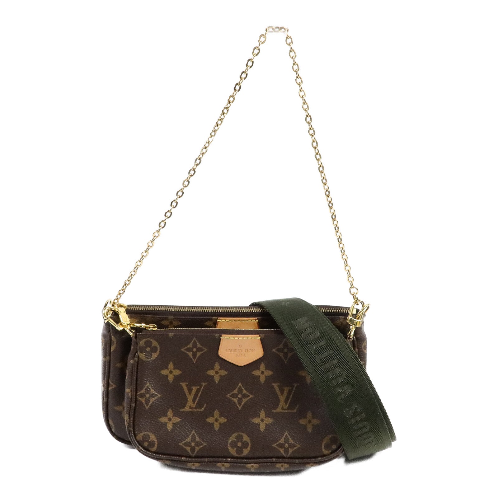 LOUIS VUITTON Multi Pochette M44813 2-Way Bag Coated Canvas