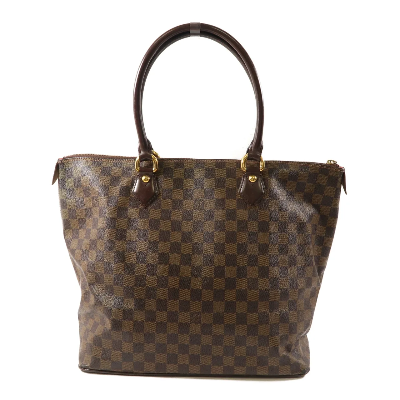 LOUIS VUITTON Saleya N51181 肩背包 塗層帆布 棕色 塗層帆布 中古品C - 縮圖 2