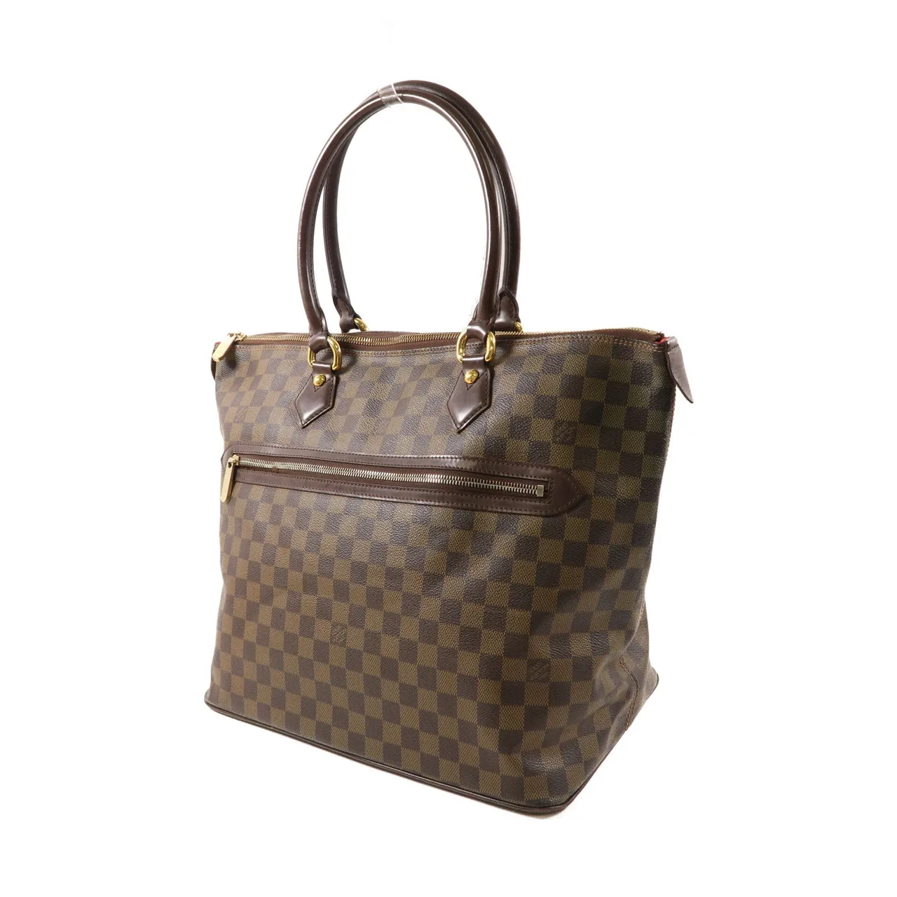 LOUIS VUITTON Saleya N51181 肩背包 塗層帆布 棕色 塗層帆布 中古品C - 縮圖 3