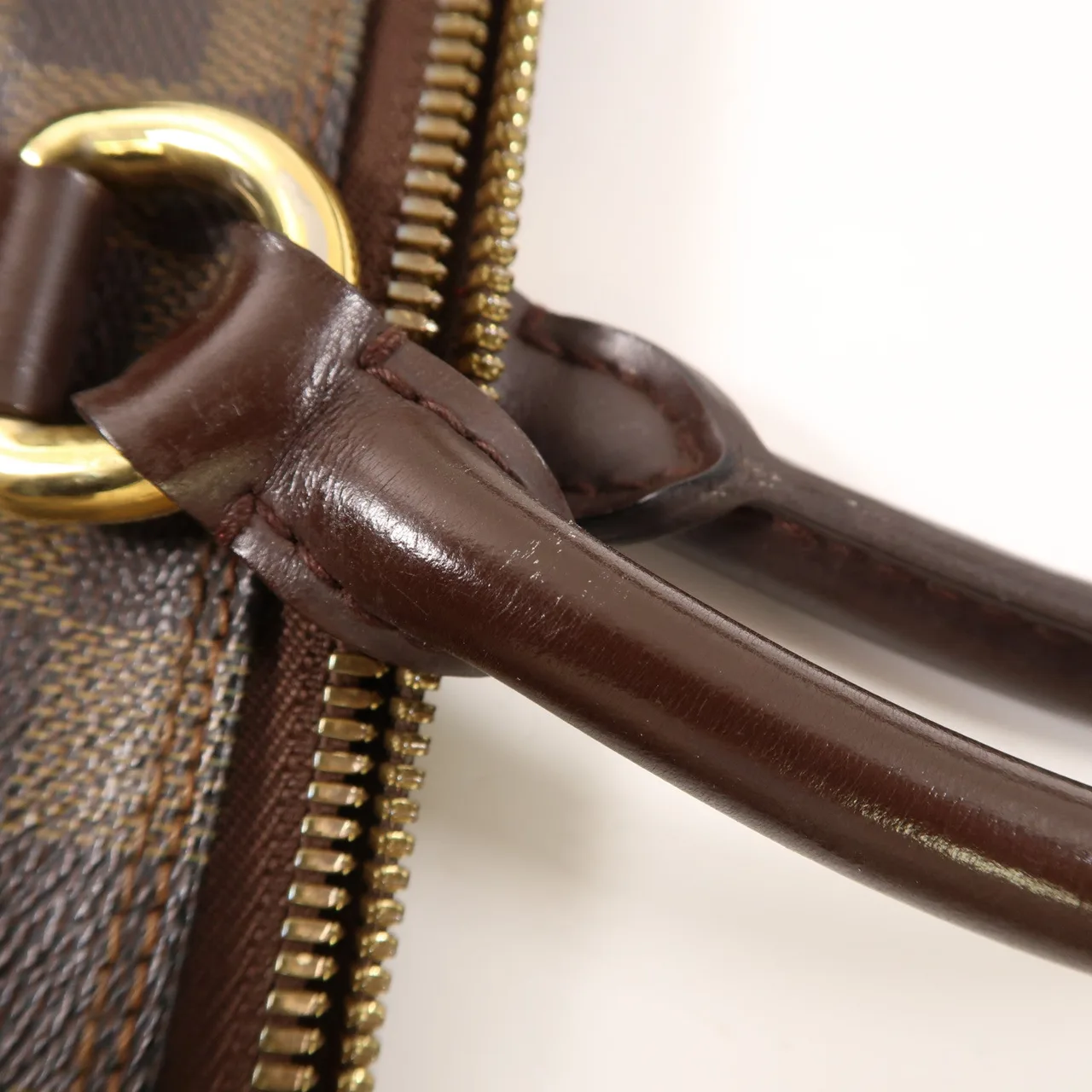 LOUIS VUITTON Saleya N51181 肩背包 塗層帆布 棕色 塗層帆布 中古品C - 縮圖 16