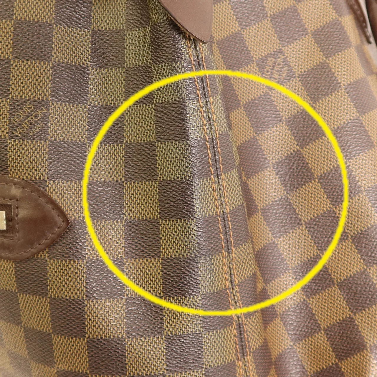 LOUIS VUITTON Saleya N51181 肩背包 塗層帆布 棕色 塗層帆布 中古品C - 縮圖 24