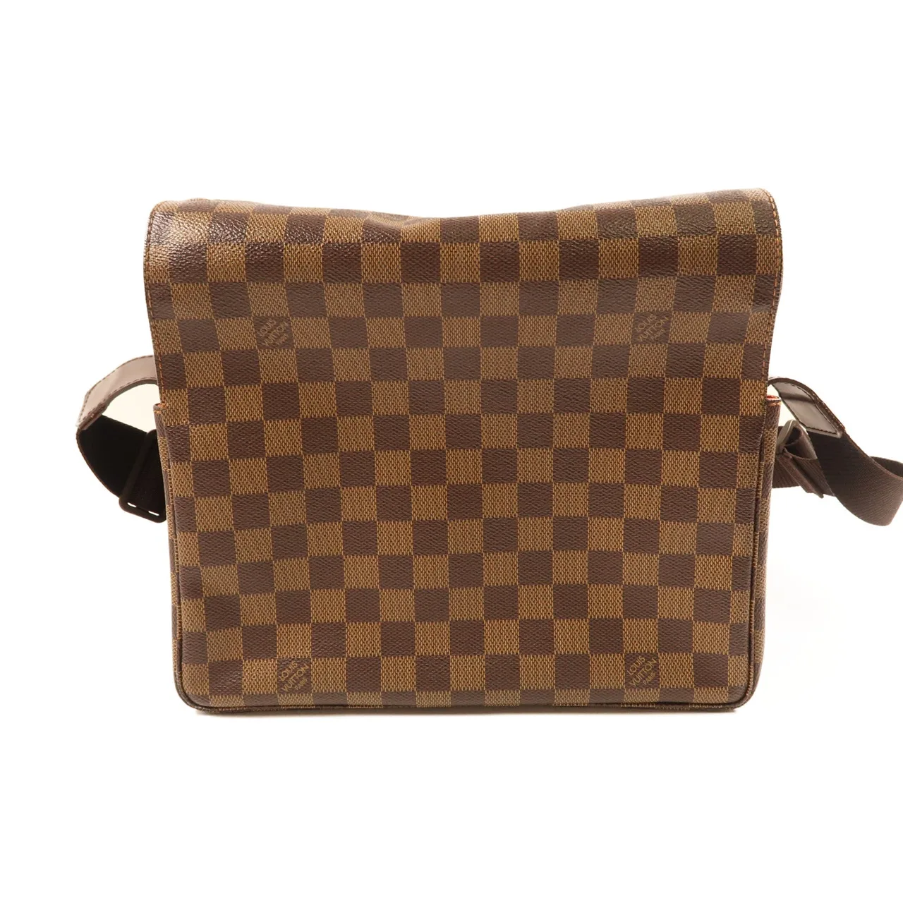 LOUIS VUITTON Naviglio N45255 肩背包 塗層帆布 棕色 塗層帆布 中古品A - 縮圖 2