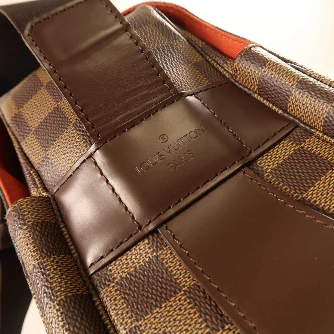 LOUIS VUITTON Naviglio N45255 肩背包 塗層帆布 棕色 塗層帆布 中古品A - 縮圖 8