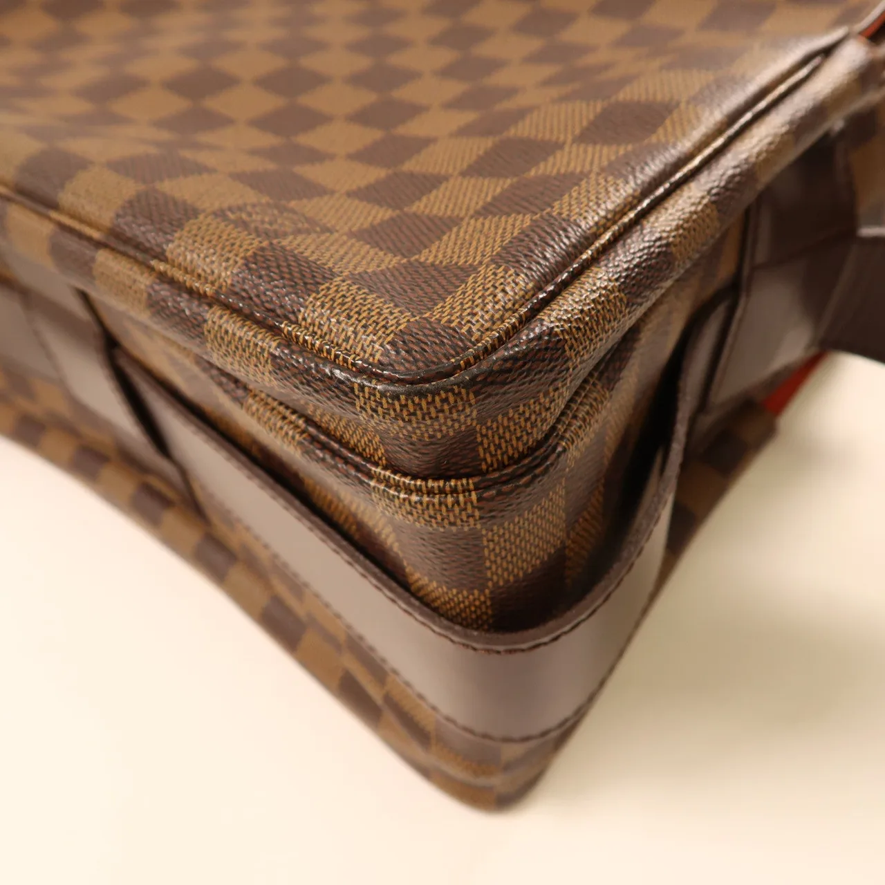 LOUIS VUITTON Naviglio N45255 肩背包 塗層帆布 棕色 塗層帆布 中古品A - 縮圖 14