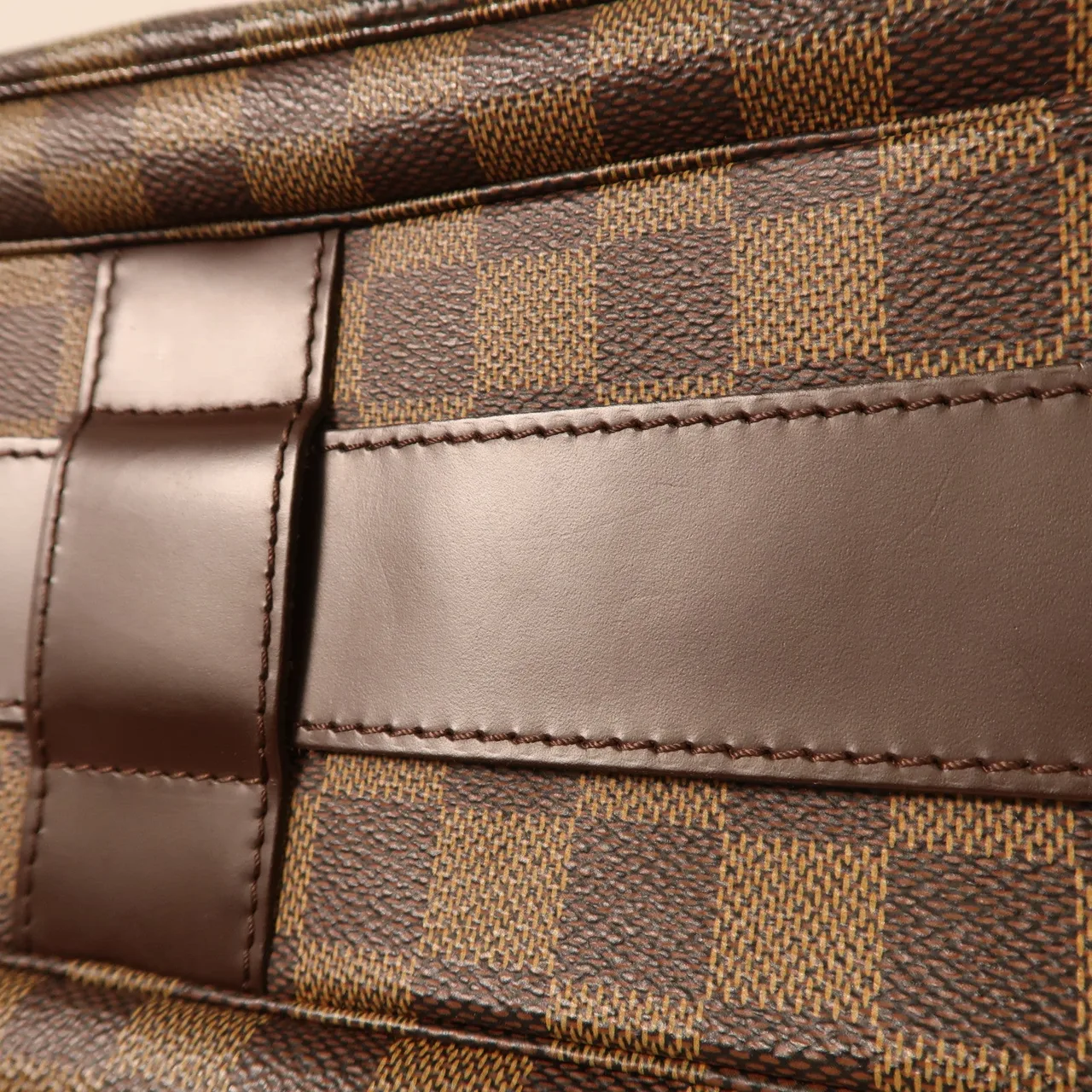 LOUIS VUITTON Naviglio N45255 肩背包 塗層帆布 棕色 塗層帆布 中古品A - 縮圖 15