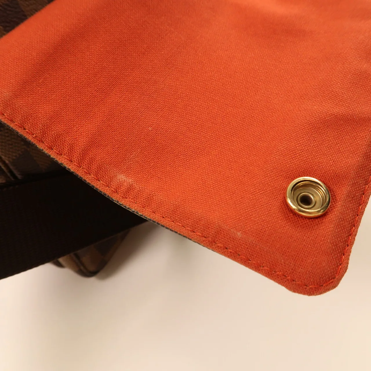 LOUIS VUITTON Naviglio N45255 肩背包 塗層帆布 棕色 塗層帆布 中古品A - 縮圖 17