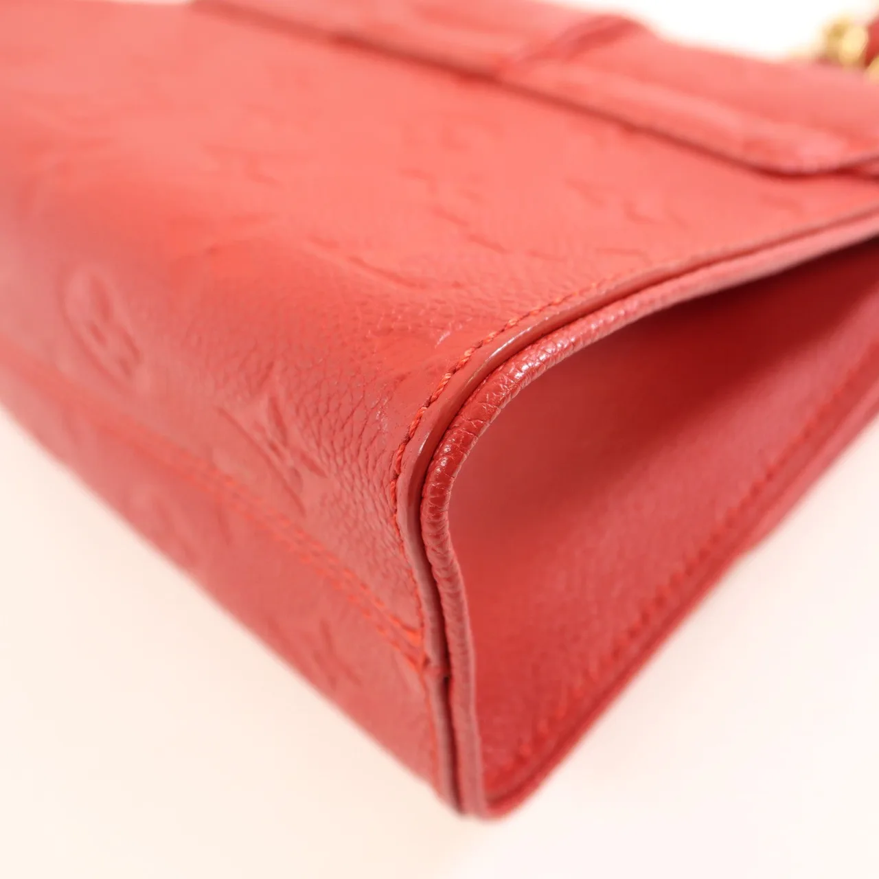 LOUIS VUITTON M43393 肩背包 牛皮 紅色 / Red 牛皮 中古品A - 縮圖 8