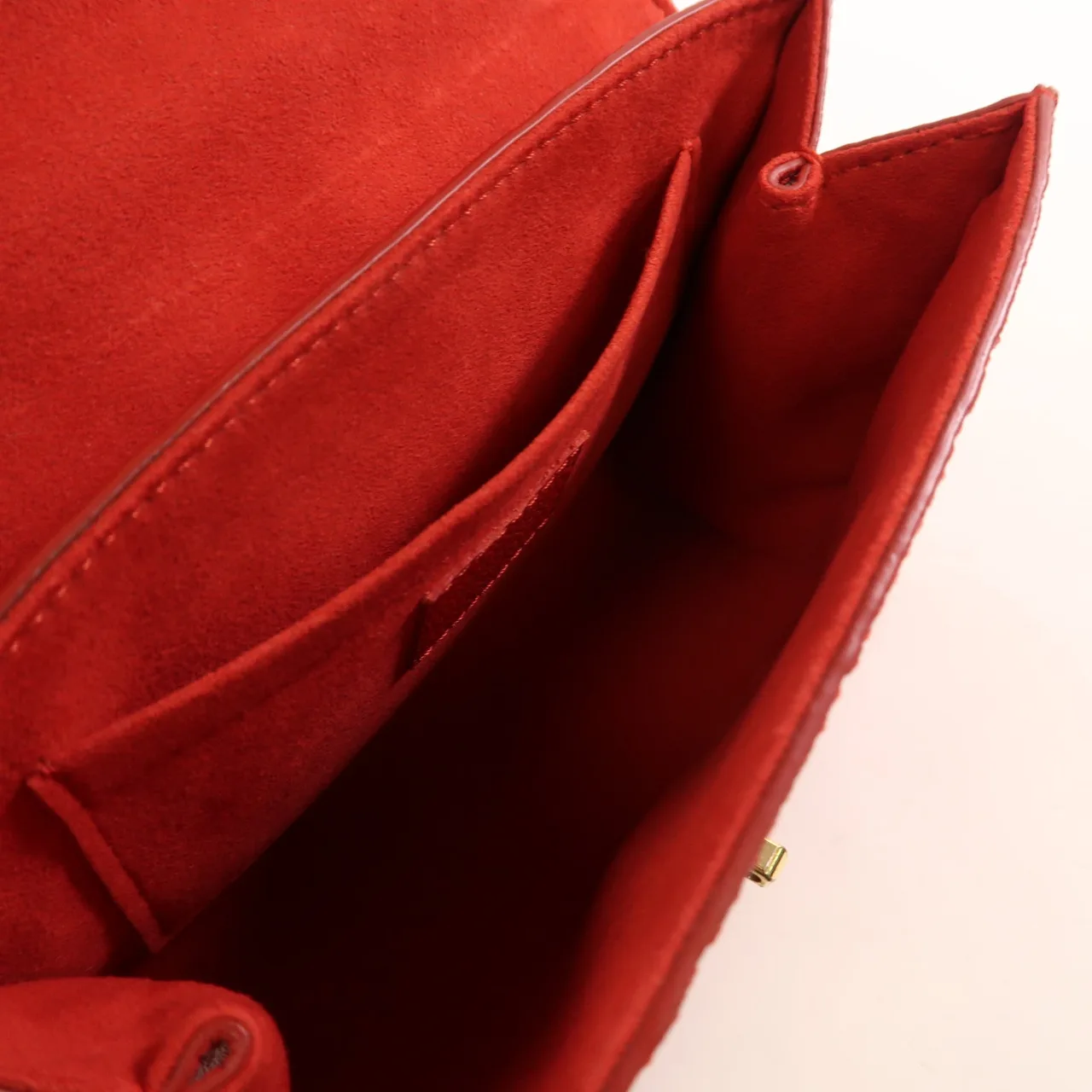 LOUIS VUITTON M43393 肩背包 牛皮 紅色 / Red 牛皮 中古品A - 縮圖 11