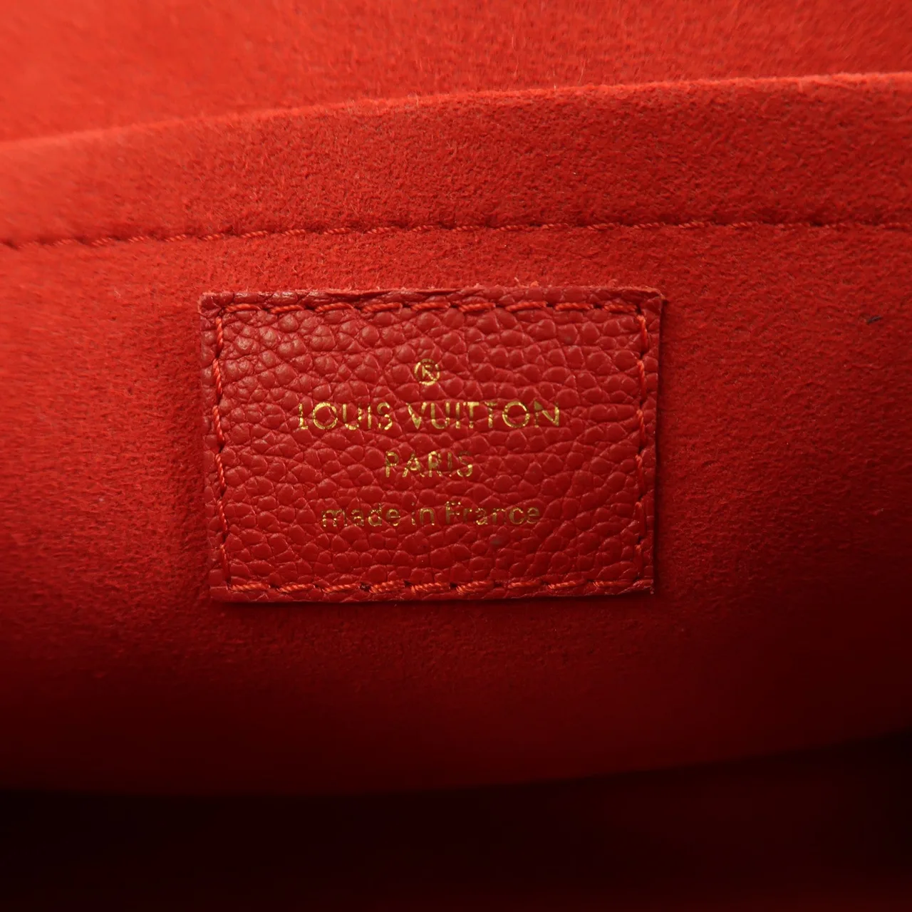 LOUIS VUITTON M43393 肩背包 牛皮 紅色 / Red 牛皮 中古品A - 縮圖 12