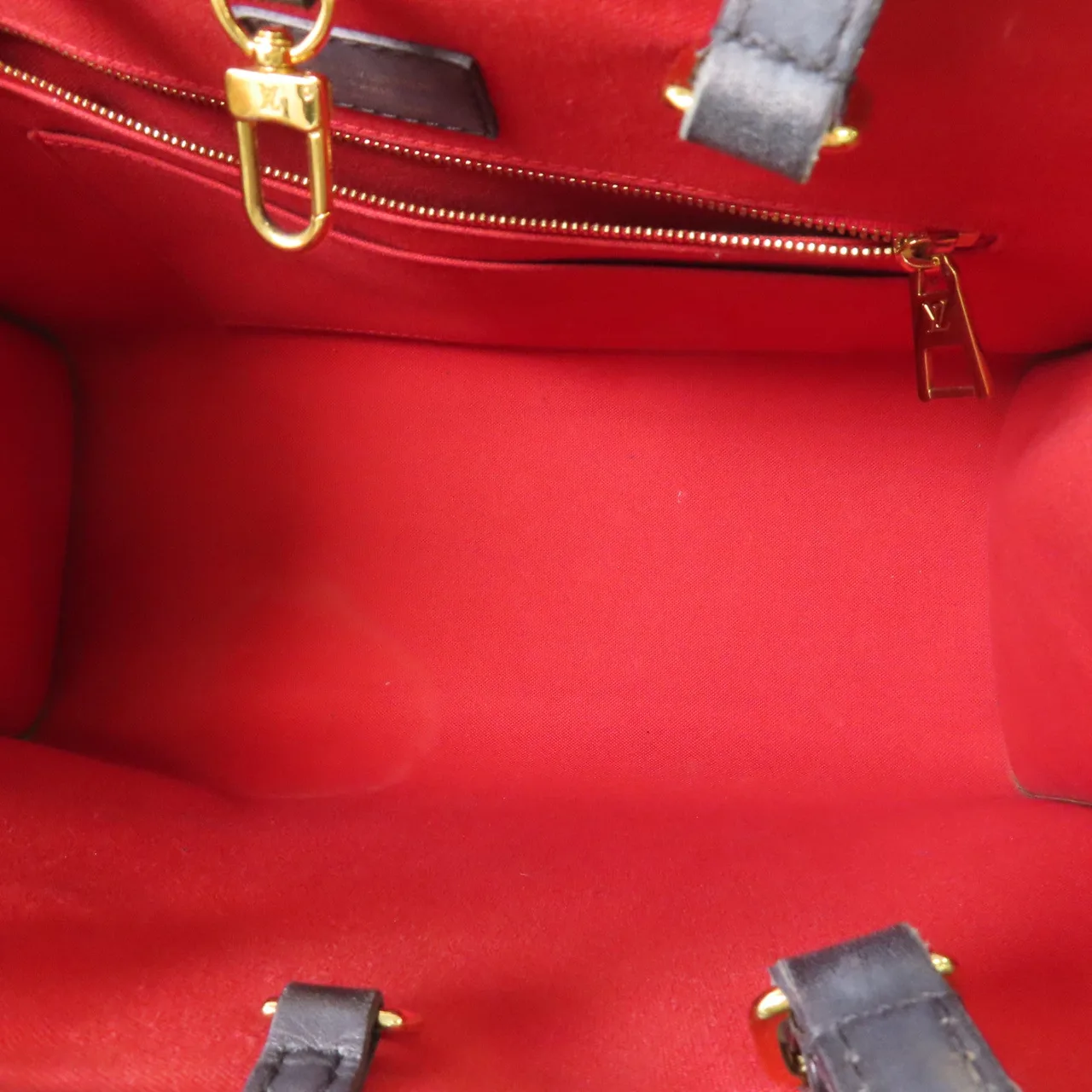 LOUIS VUITTON OnTheGo M45321 兩用包 塗層帆布 棕色 塗層帆布 中古品B - 縮圖 5