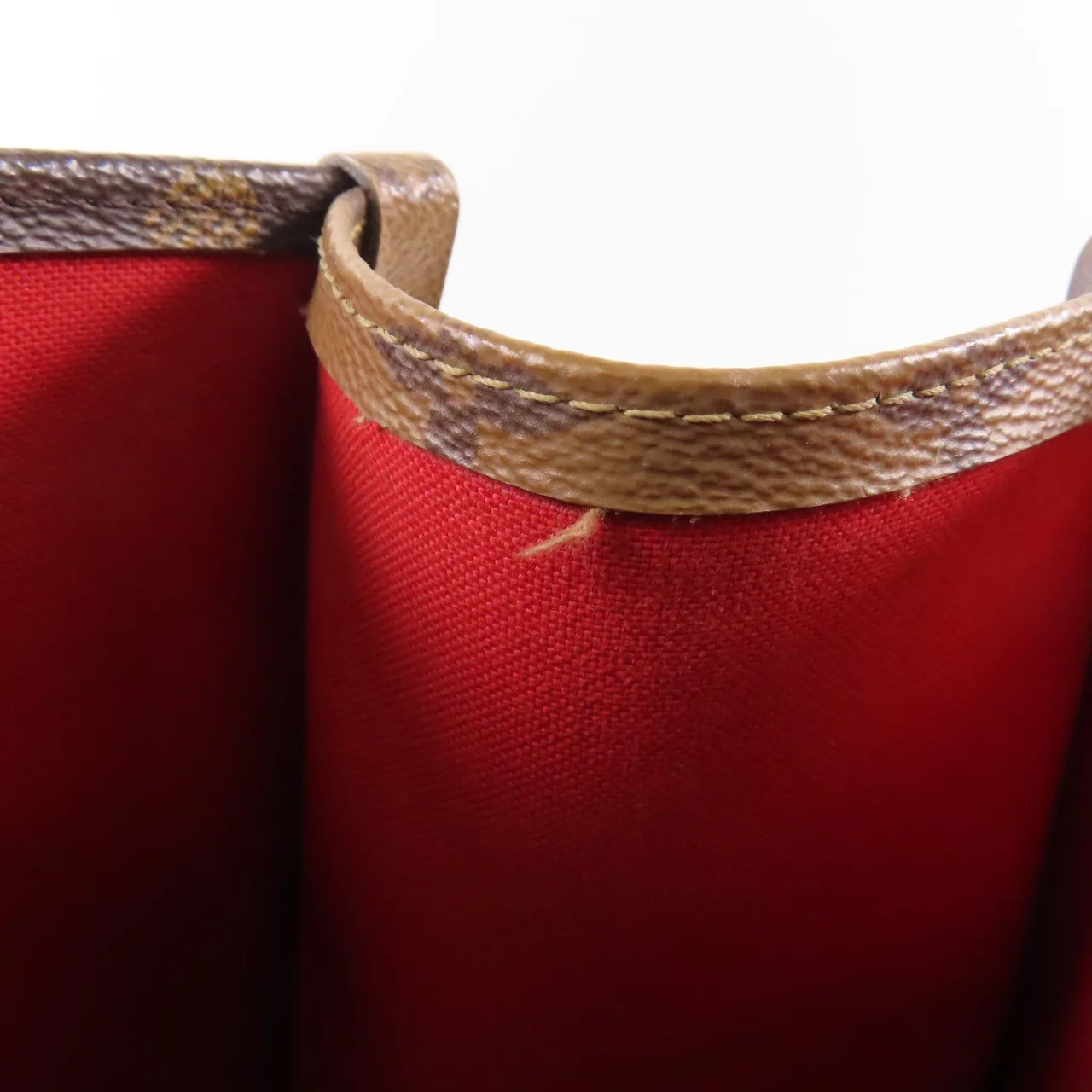 LOUIS VUITTON OnTheGo M45321 兩用包 塗層帆布 棕色 塗層帆布 中古品B - 縮圖 18