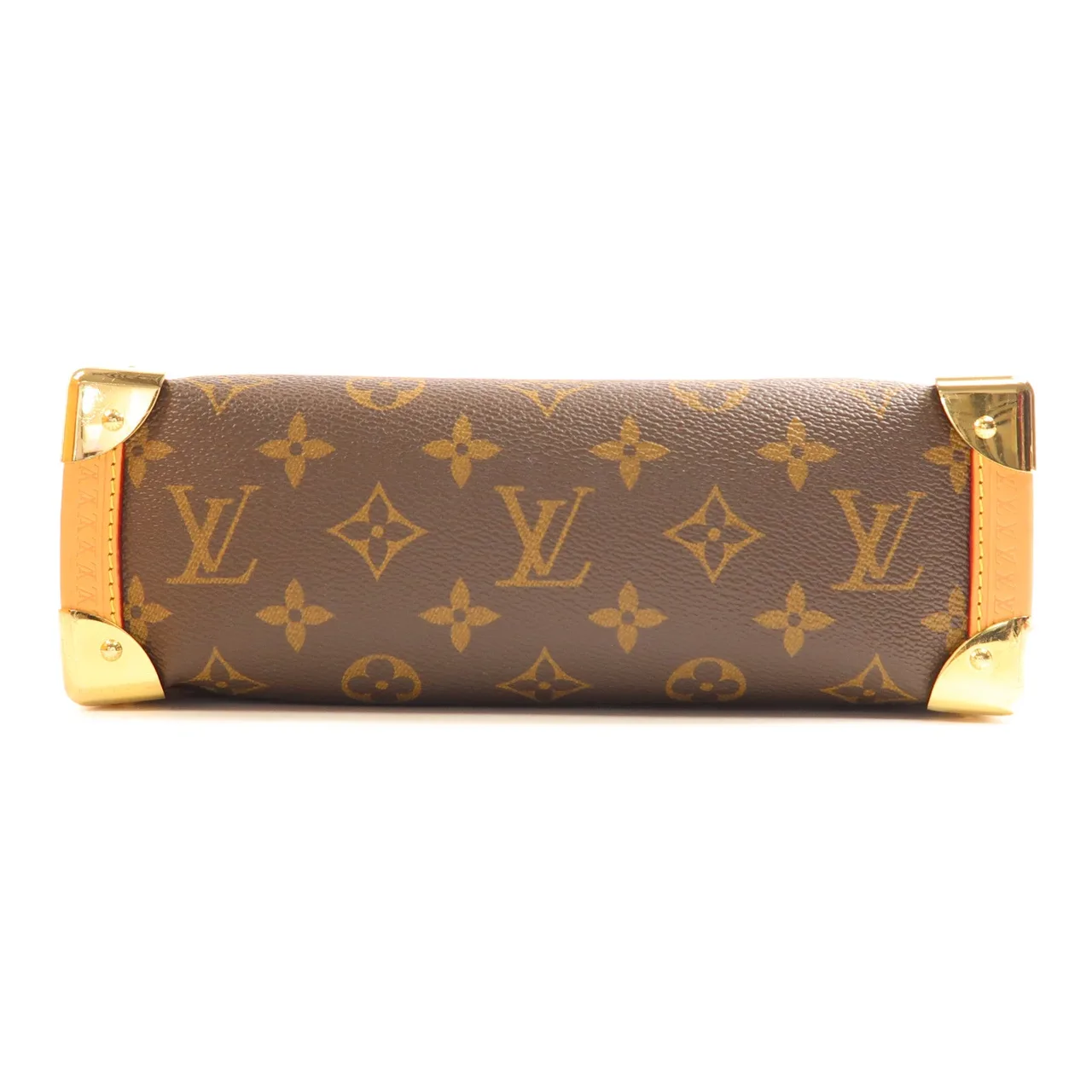 LOUIS VUITTON Side Trunk M46358 兩用包 塗層帆布 棕色 / Brown 塗層帆布 中古品B - 縮圖 4