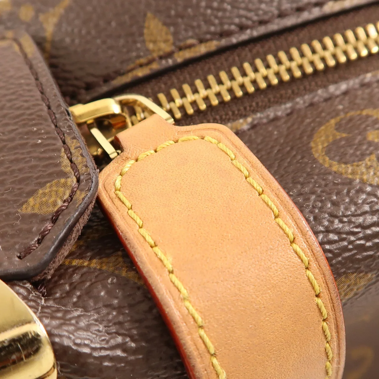 LOUIS VUITTON Side Trunk M46358 兩用包 塗層帆布 棕色 / Brown 塗層帆布 中古品B - 縮圖 13