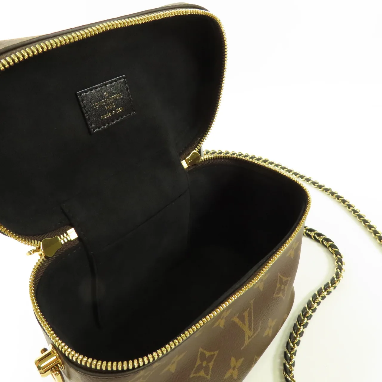 LOUIS VUITTON Vanity M45165 兩用包 塗層帆布 棕色 塗層帆布 中古品A - 縮圖 10