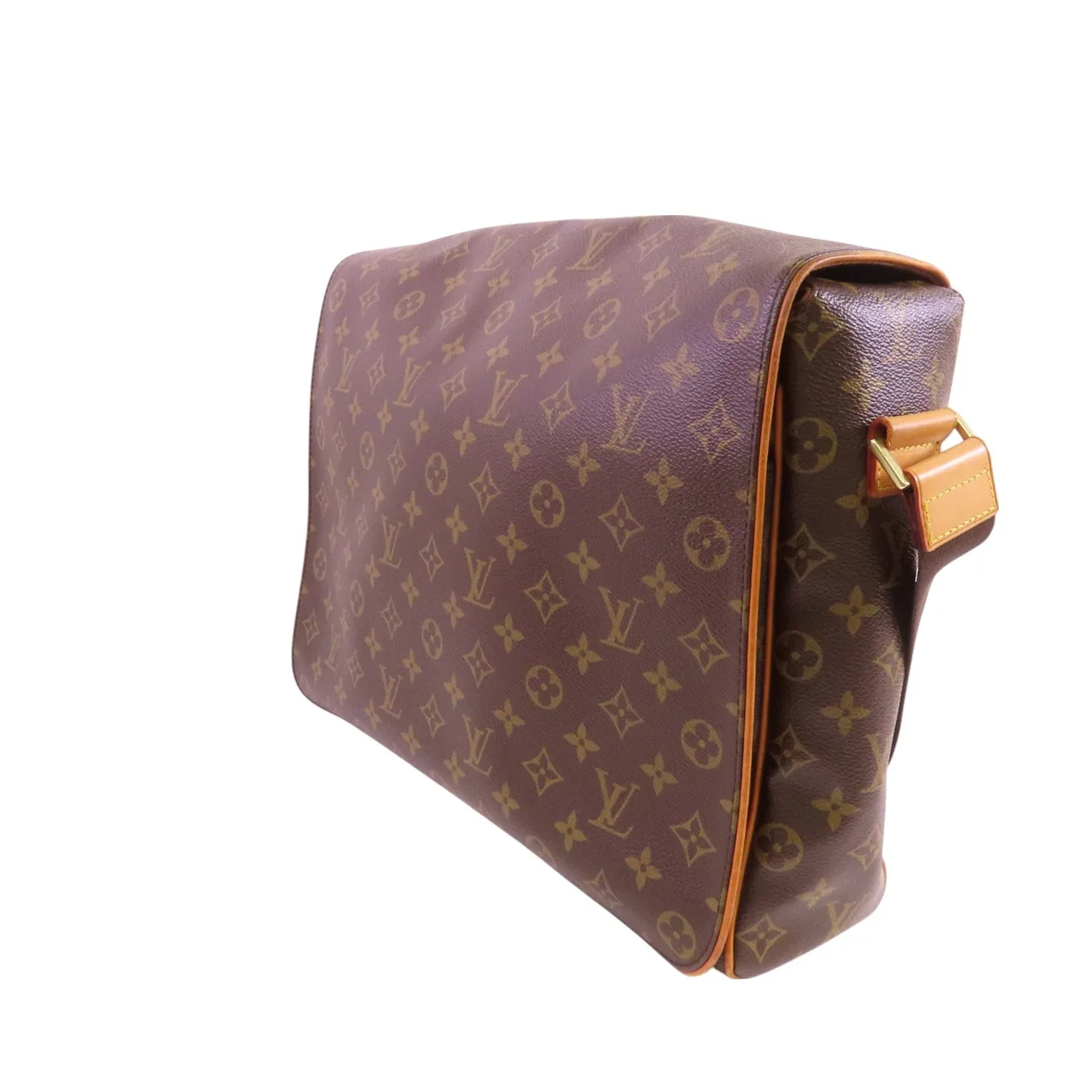 LOUIS VUITTON M40523 肩背包 塗層帆布 棕色 塗層帆布 中古品B - 縮圖 3