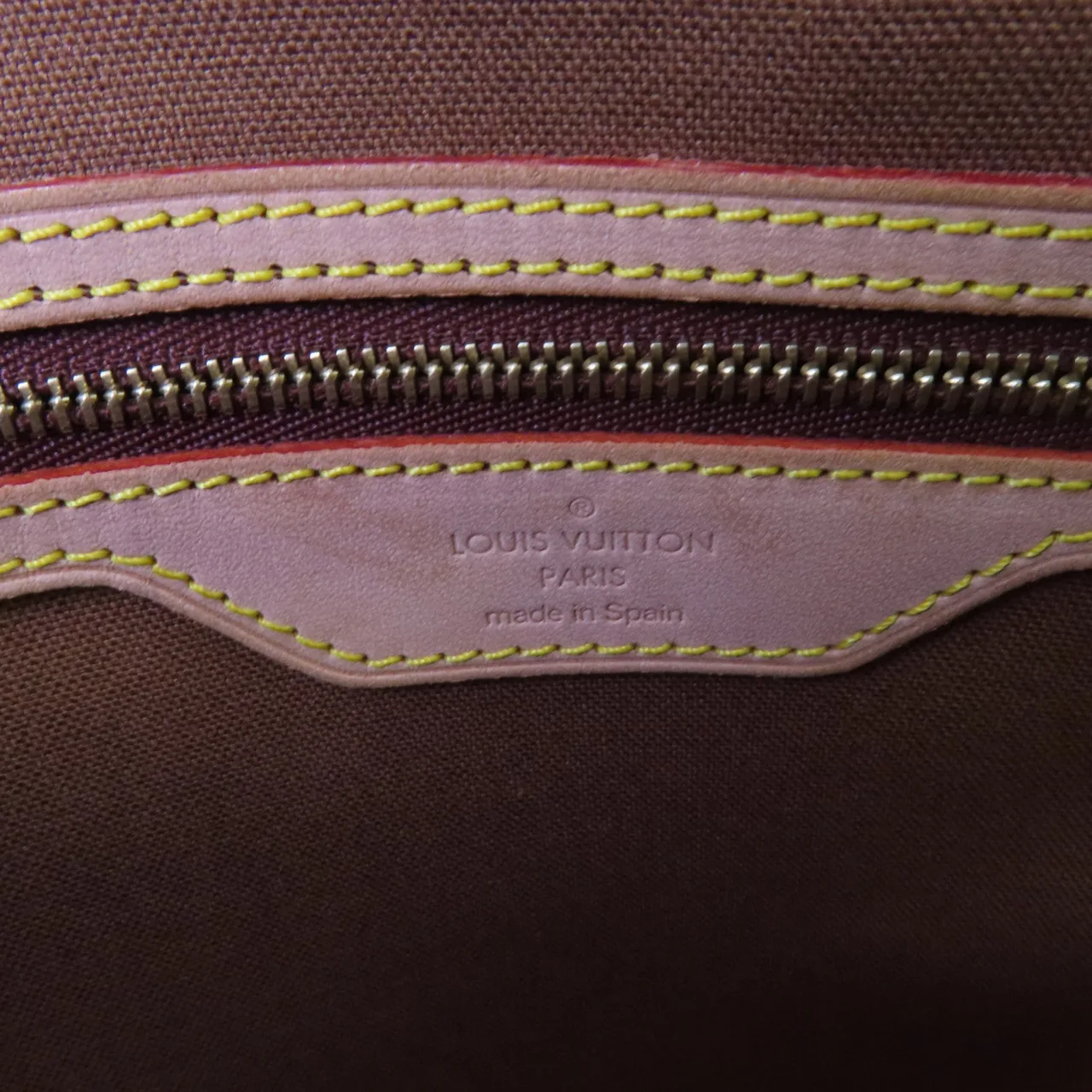 LOUIS VUITTON M40523 肩背包 塗層帆布 棕色 塗層帆布 中古品B - 縮圖 6