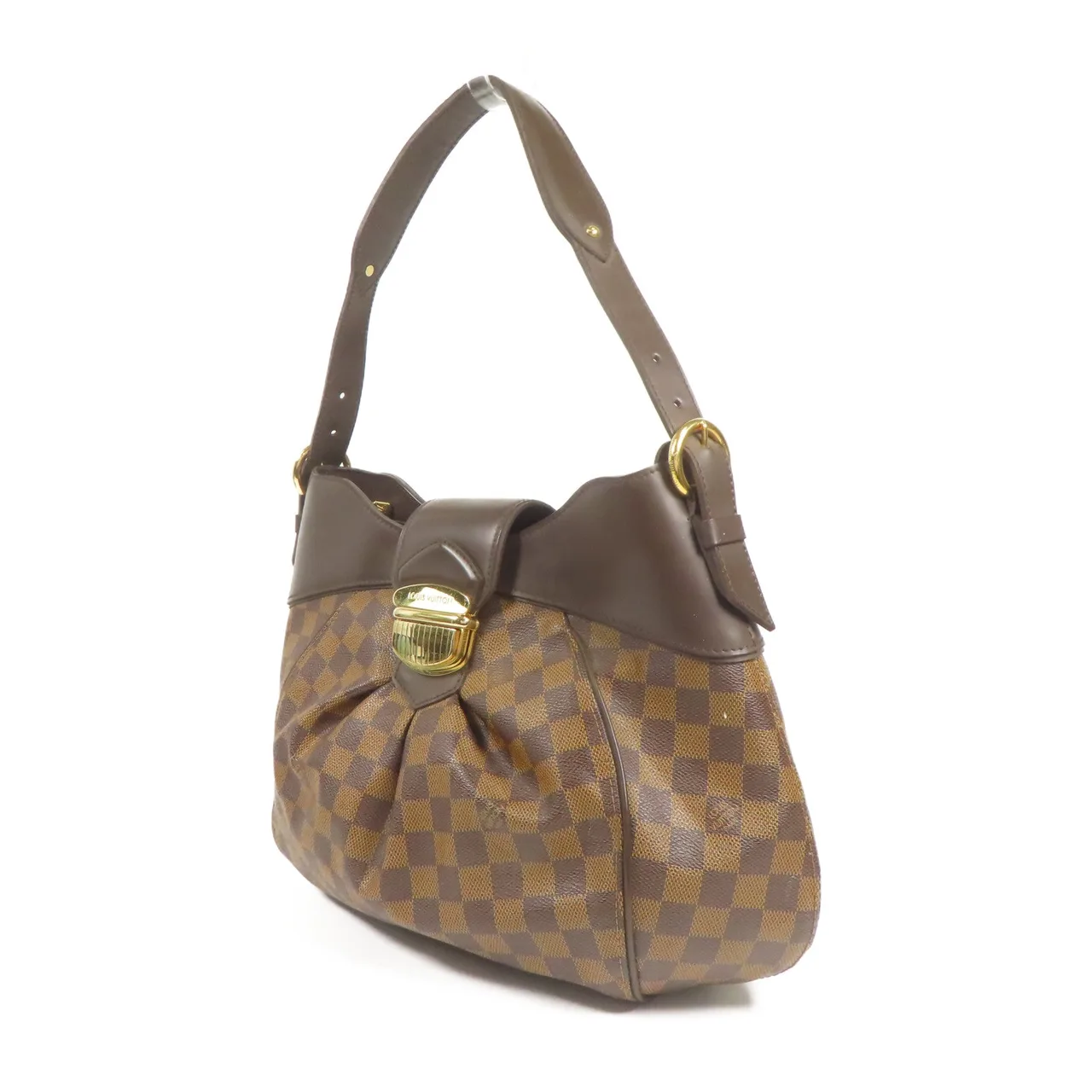 LOUIS VUITTON N41541 肩背包 塗層帆布 棕色 塗層帆布 中古品B - 縮圖 3