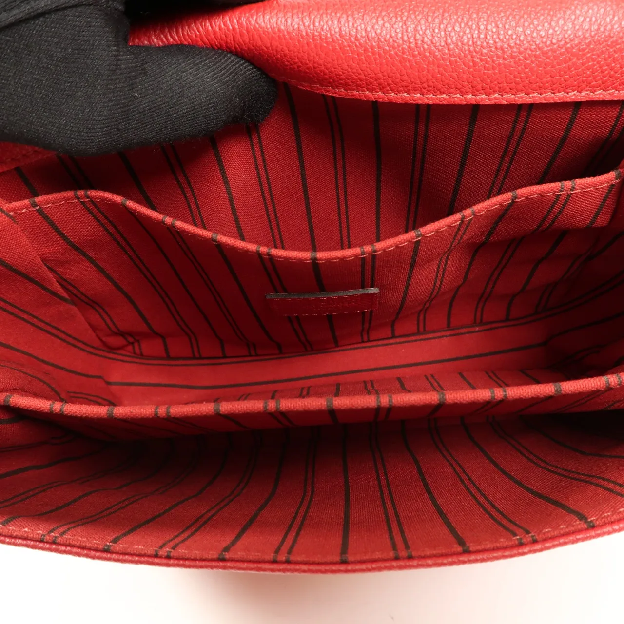 LOUIS VUITTON Pochette Metis M44155 兩用包 牛皮 紅色 牛皮 中古品A - 縮圖 5