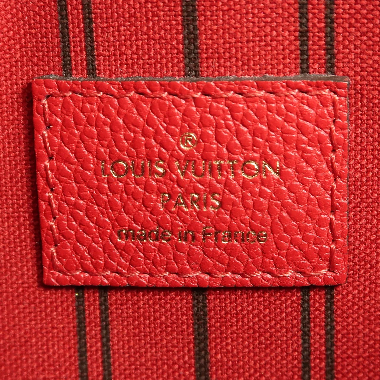 LOUIS VUITTON Pochette Metis M44155 兩用包 牛皮 紅色 牛皮 中古品A - 縮圖 6