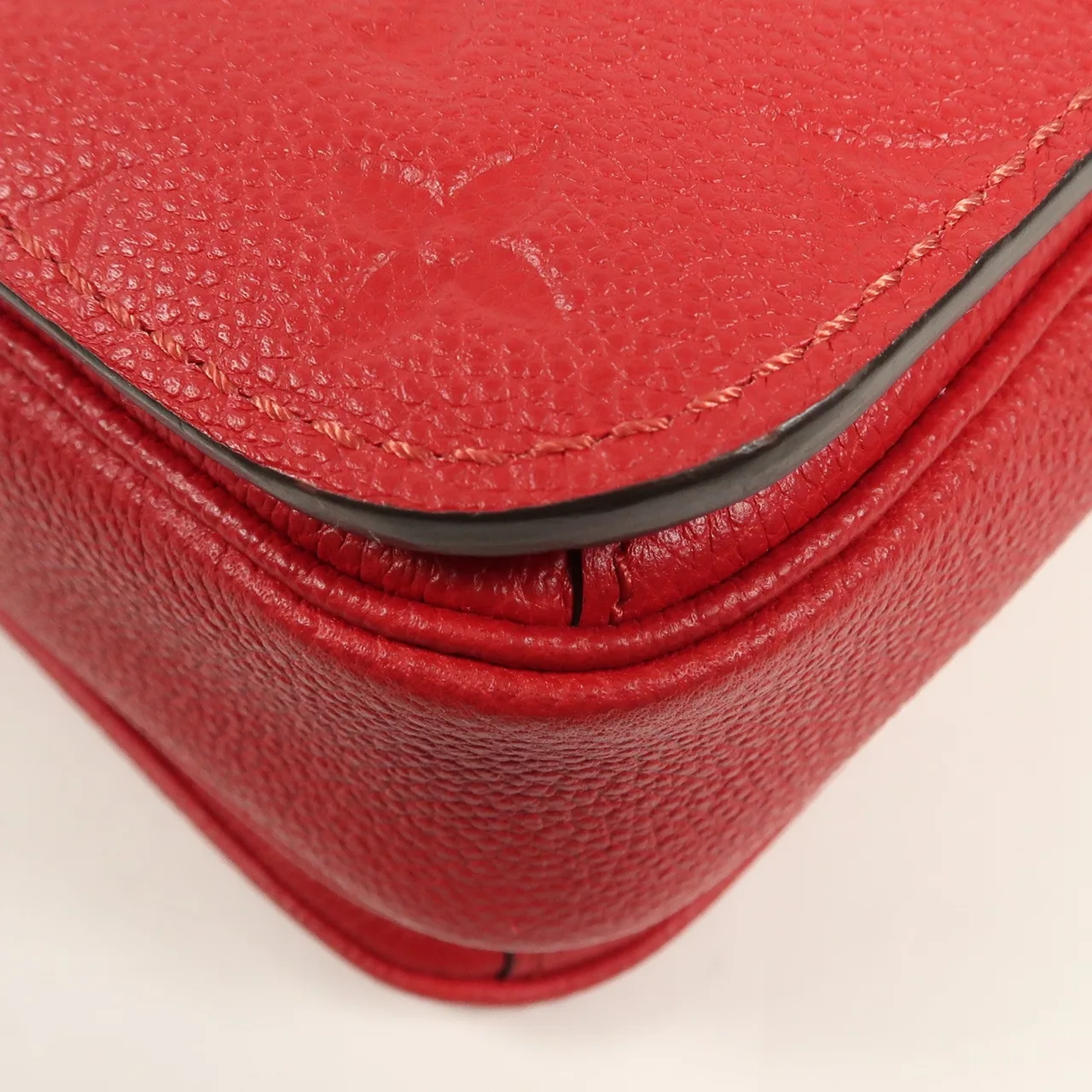 LOUIS VUITTON Pochette Metis M44155 兩用包 牛皮 紅色 牛皮 中古品A - 縮圖 15