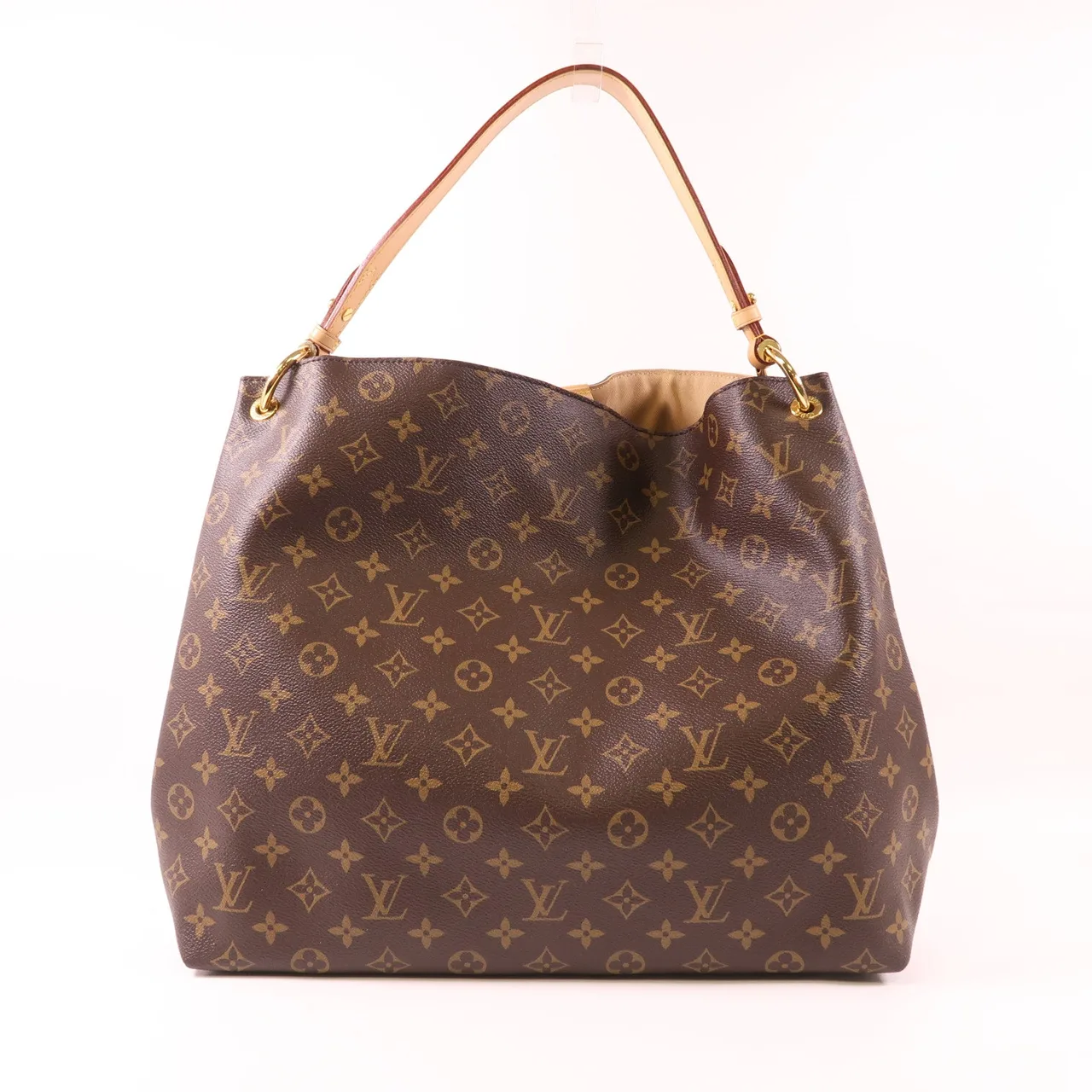 LOUIS VUITTON Graceful M43704 肩背包 塗層帆布 棕色 塗層帆布 中古品A - 縮圖 2