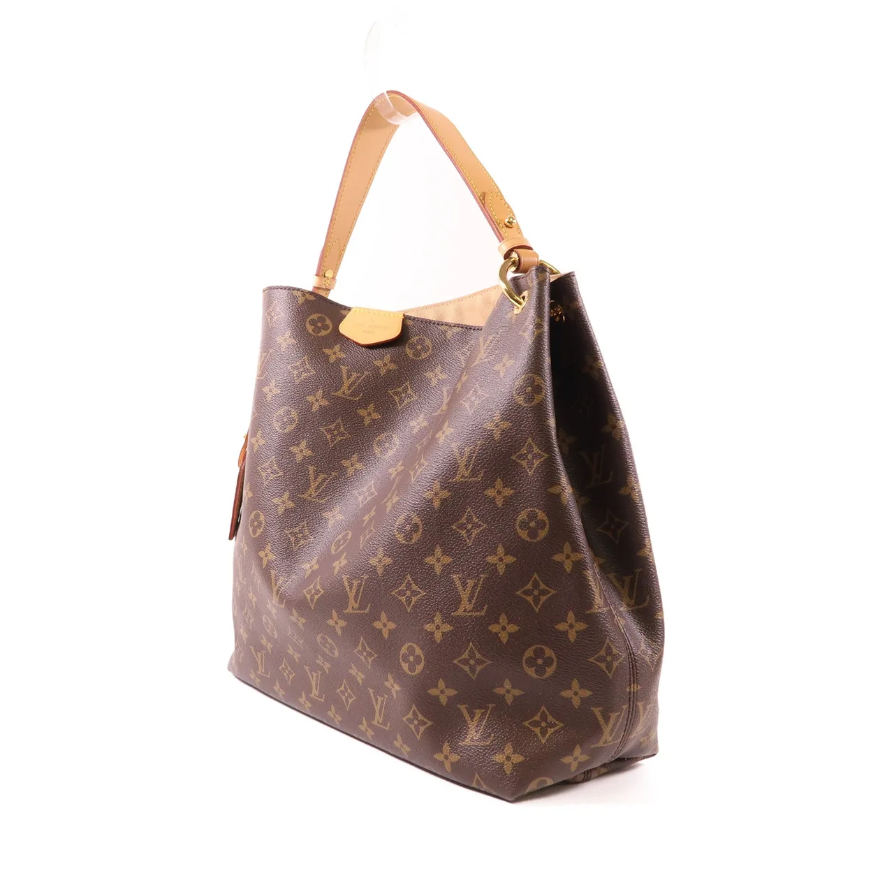 LOUIS VUITTON Graceful M43704 肩背包 塗層帆布 棕色 塗層帆布 中古品A - 縮圖 3