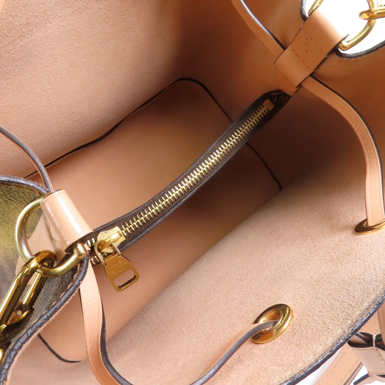 LOUIS VUITTON NeoNoe N40198 肩背包 塗層帆布 棕色 塗層帆布 中古品B - 縮圖 10